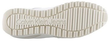 Calvin Klein Jeans TOOTHY RUN LACEUP LOW LTH MIX Sneaker mit Kontrastdetails, Freizeitschuh, Halbschuh, Schnürschuh