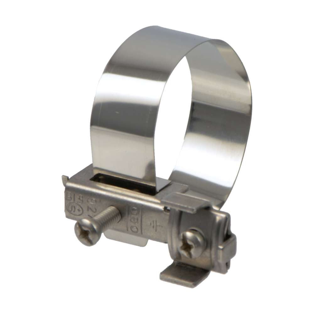 OBO BETTERMANN OBO Banderdungsschelle 8-22mm, messing vernickelt, 5057507 Audio- & Video-Kabel