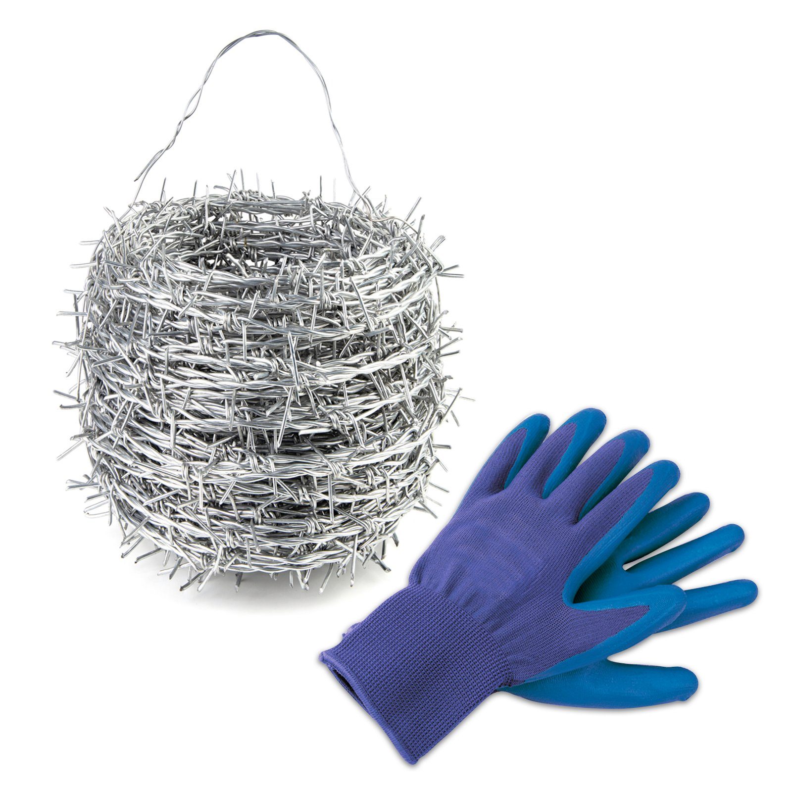 Karat Draht Stacheldraht, 2 Farben, Drahtzaun, Vielseitig einsetzbar, Länge günstig online kaufen