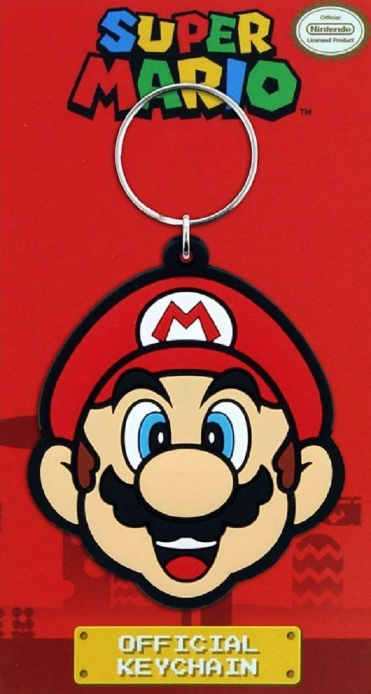 Nintendo Schlüsselanhänger Schlüsselanhänger Kinder Mini Super Mario Anhänger keychain 6 cm, Schlüsselanhänger Haustierschlüsselanhänger Geschenk Hund Frau Herren