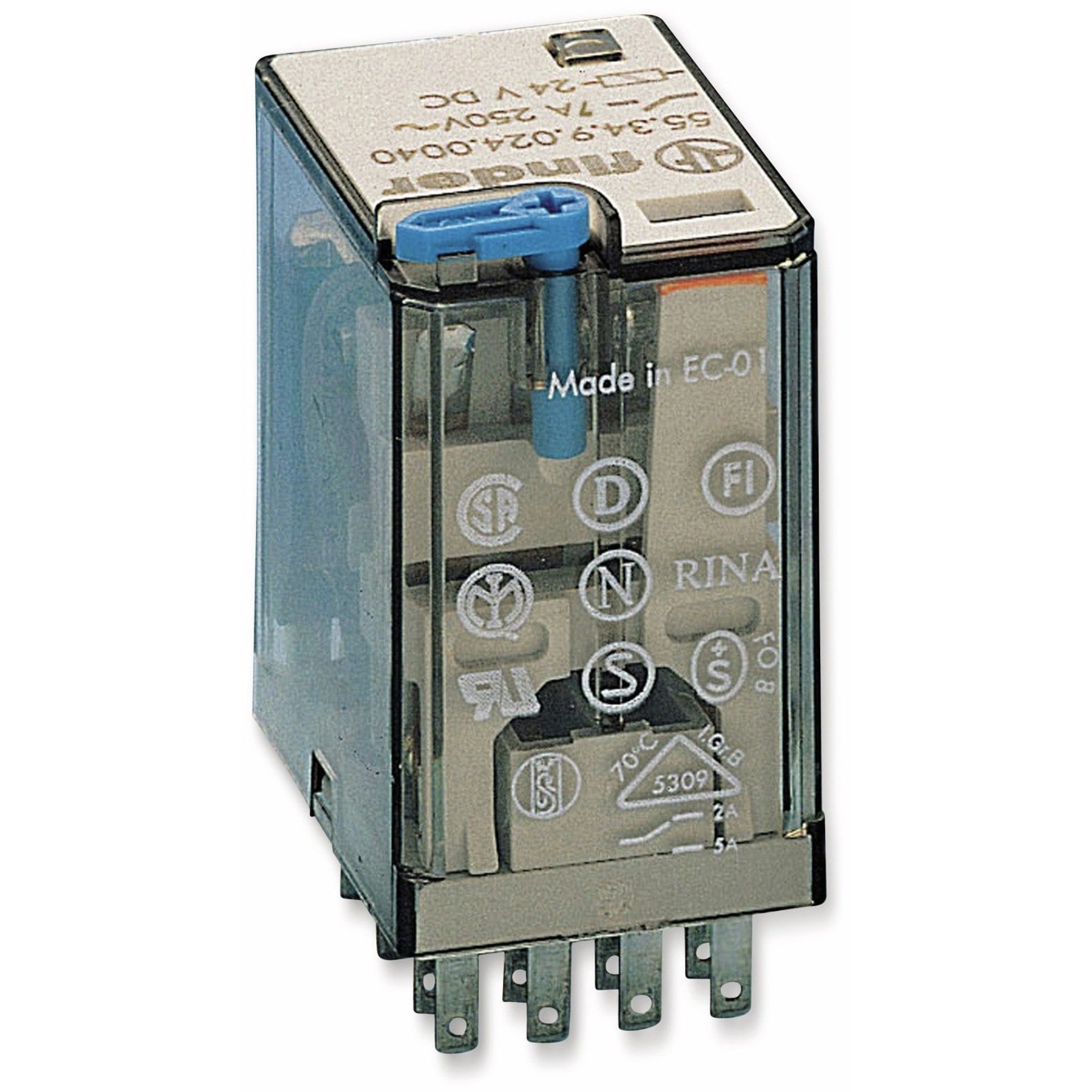 finder Relais-Modul FINDER Relais F 55.34, 12 V-, 4xUM, 7 A