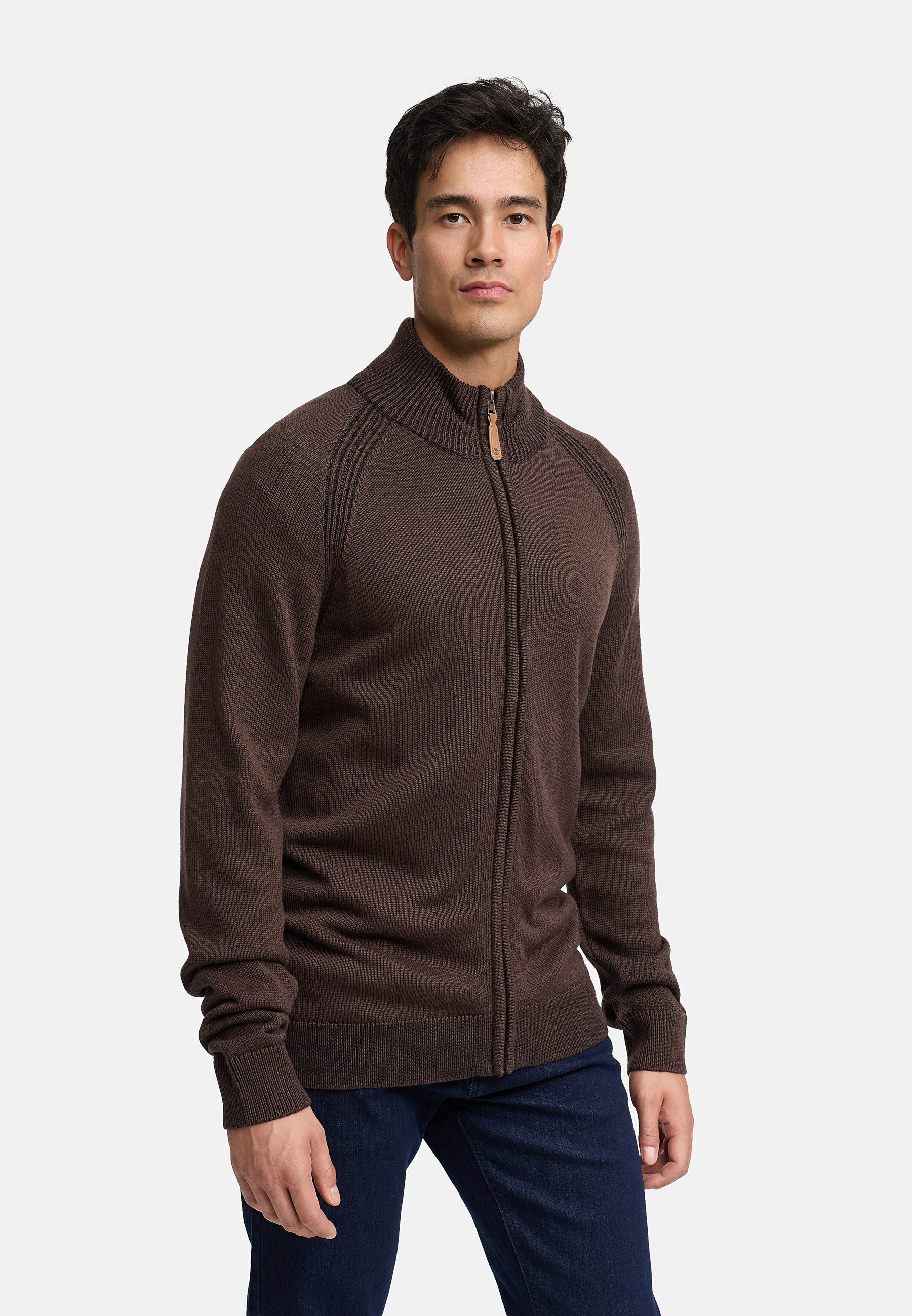 Indicode Cardigan Herren INMassum cardigan Herrenstrickjacke
