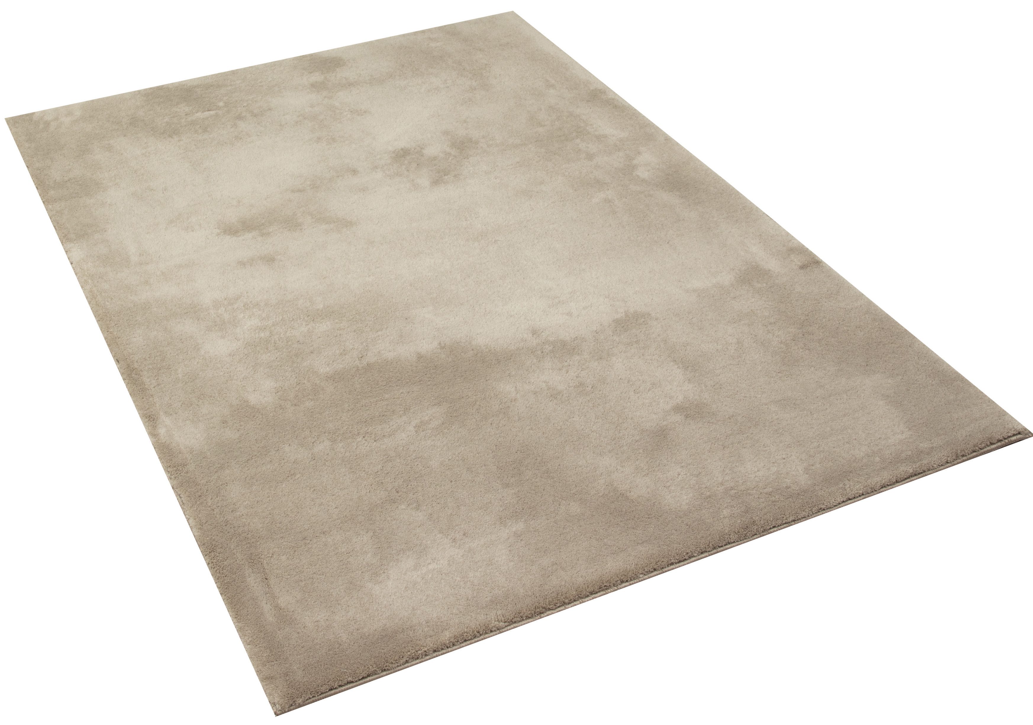 Vimoda Fellteppich Lisa, aus Mikrofaser rutschfeste und warme Oberfläche, H günstig online kaufen