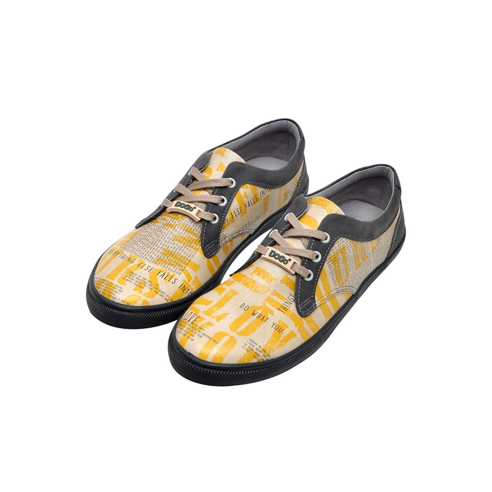 DOGO Cord Sneakers Love Yourself Damen Sneaker Sneaker Handgefertigt