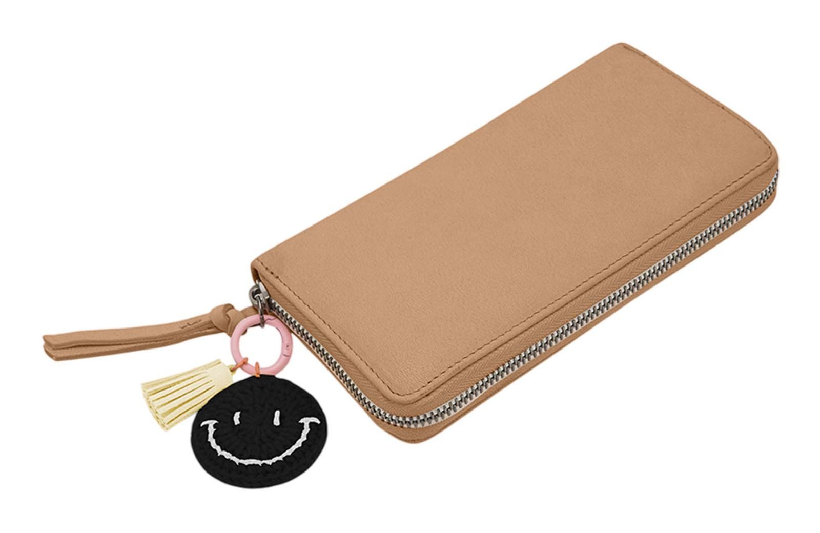 FREDsBRUDER Geldbörse Ziparound Wallet, aus echtem Leder