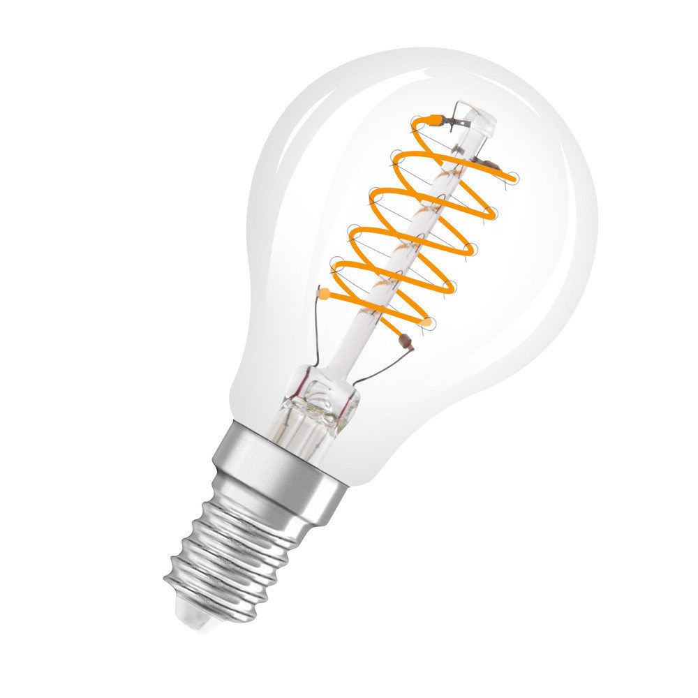 Osram LED-Leuchtmittel Osram LED Луковицы E14 4,8 W warmweiß klar, Dimmbar nicht Smart Home-fähig