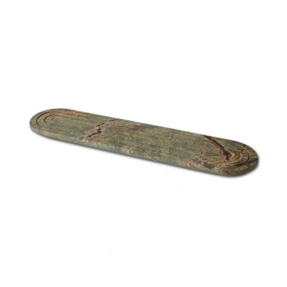 Tom Dixon Tablett Servierplatte (Long) Marmor Rock