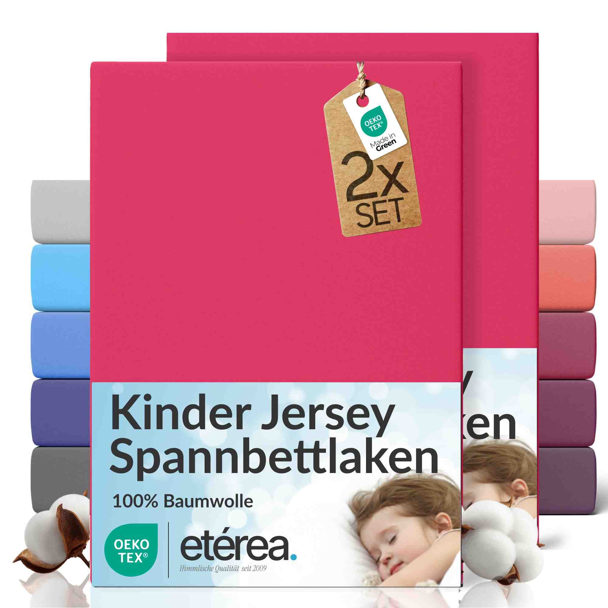 Spannbettlaken etérea Comfort Jersey 2er Set Spannbettlaken