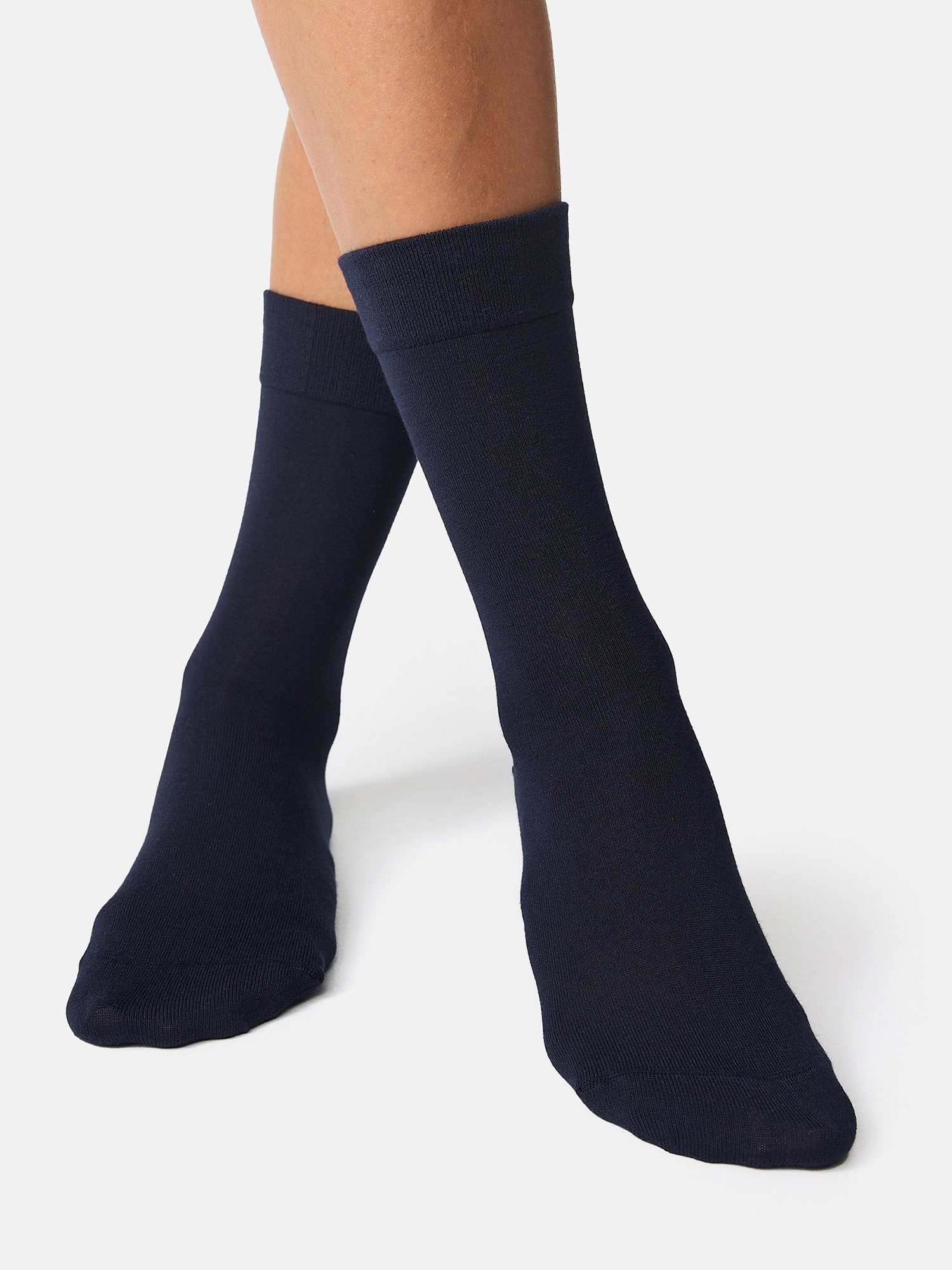 Die maritim Basicsocken günstig Komfort Bund (8-Paar) uni Nur Socken