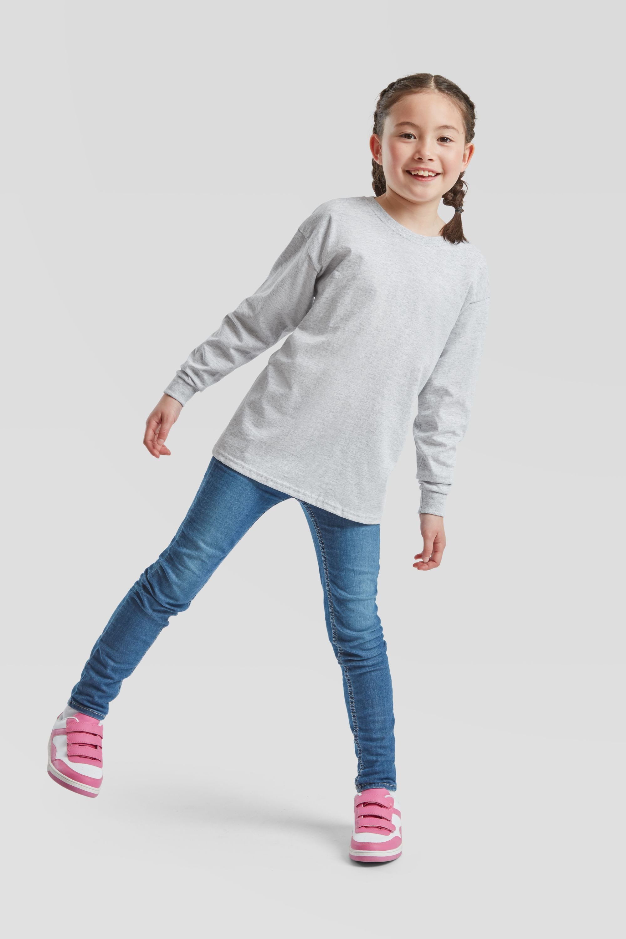 Fruit of the Loom Longsleeve Kids Valueweight Long Sleeve T-Shirt
