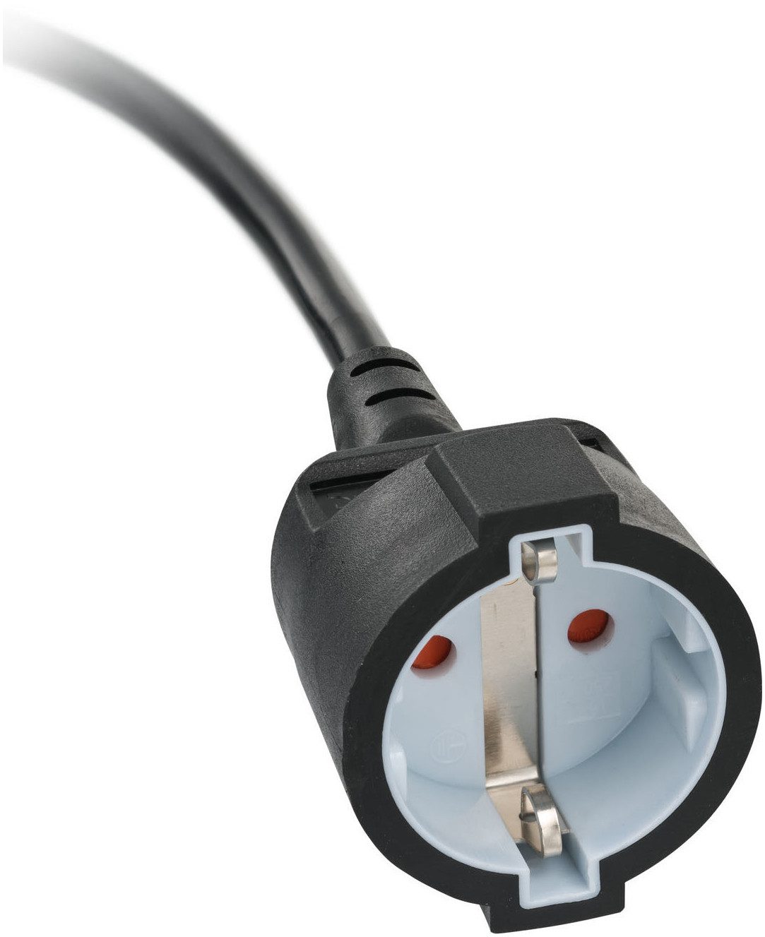 Brennenstuhl H05VV-F3G1,5 3m mit Berührungsschutz und Flachstecker Verlängerungskabel, F-Stecker, Typ F (Schuko) (300 cm) – Bild 4 von 5
