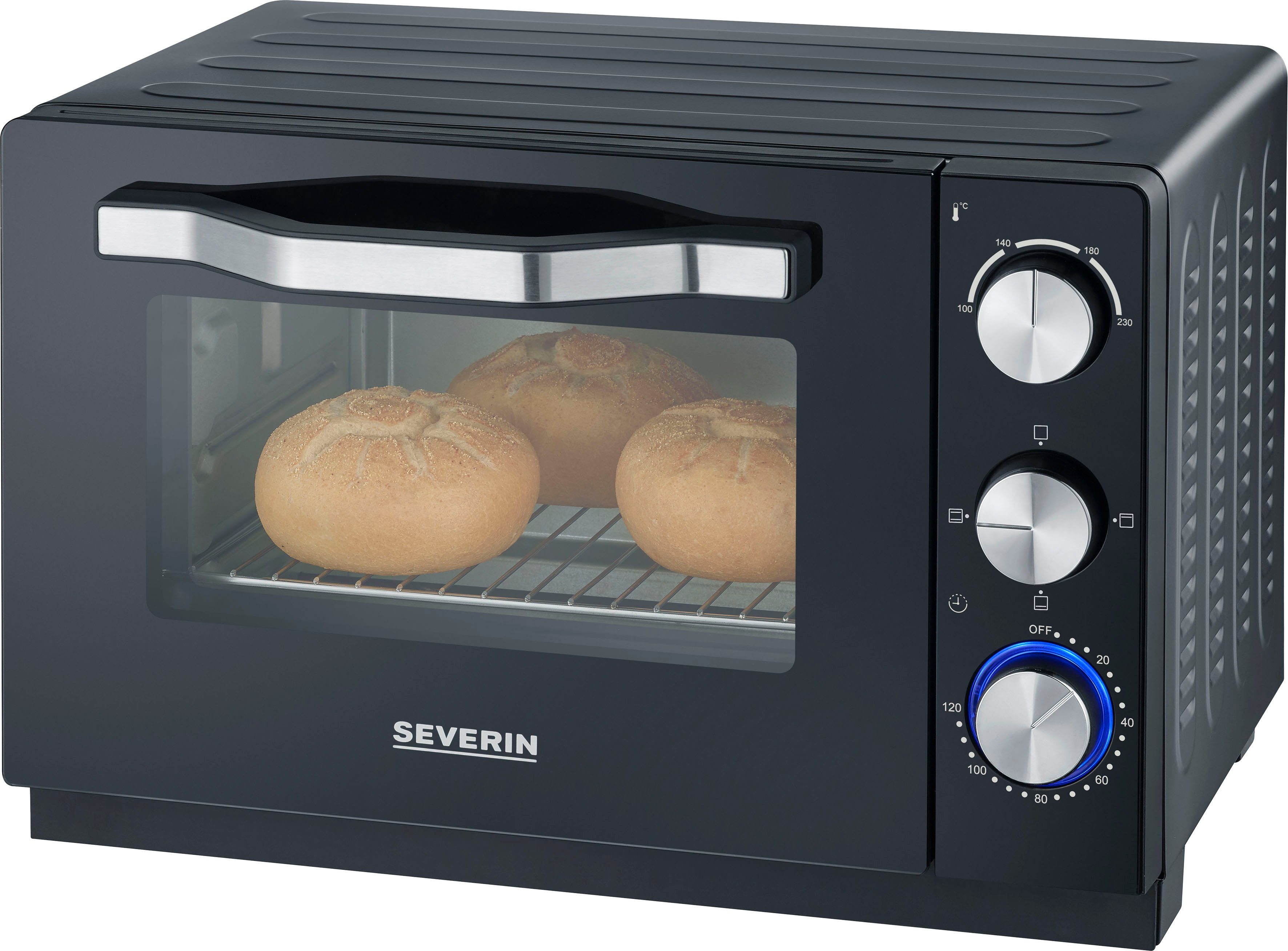 Severin minibackofen to 2070 ober unterhitze 20 l online kaufen otto