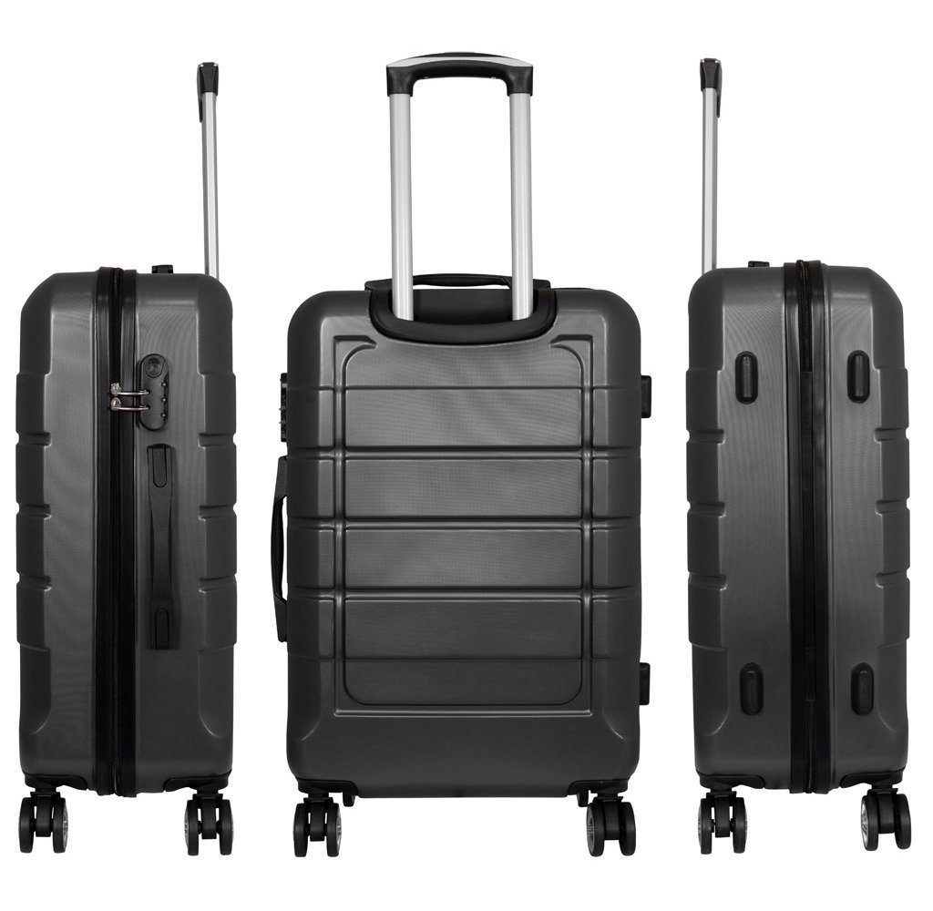 Monopoly Hartschalen-Trolley Hartschalen-Trolley Reisekoffer ABS Hartschale günstig online kaufen