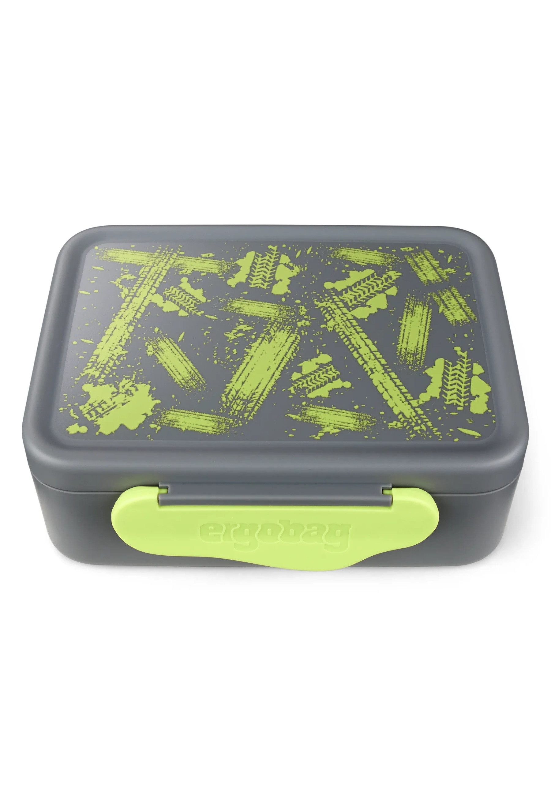 ergobag Lunchbox Brotdose, Tritan, (Brotdose, 1-tlg., Brotdose), Inkl. Trennfach für Obst und Gemüse