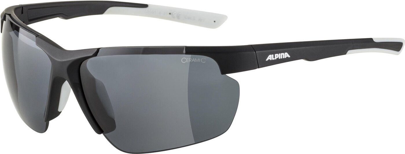 Alpina Sports Sonnenbrille DEFEY HR 431 black-white matt