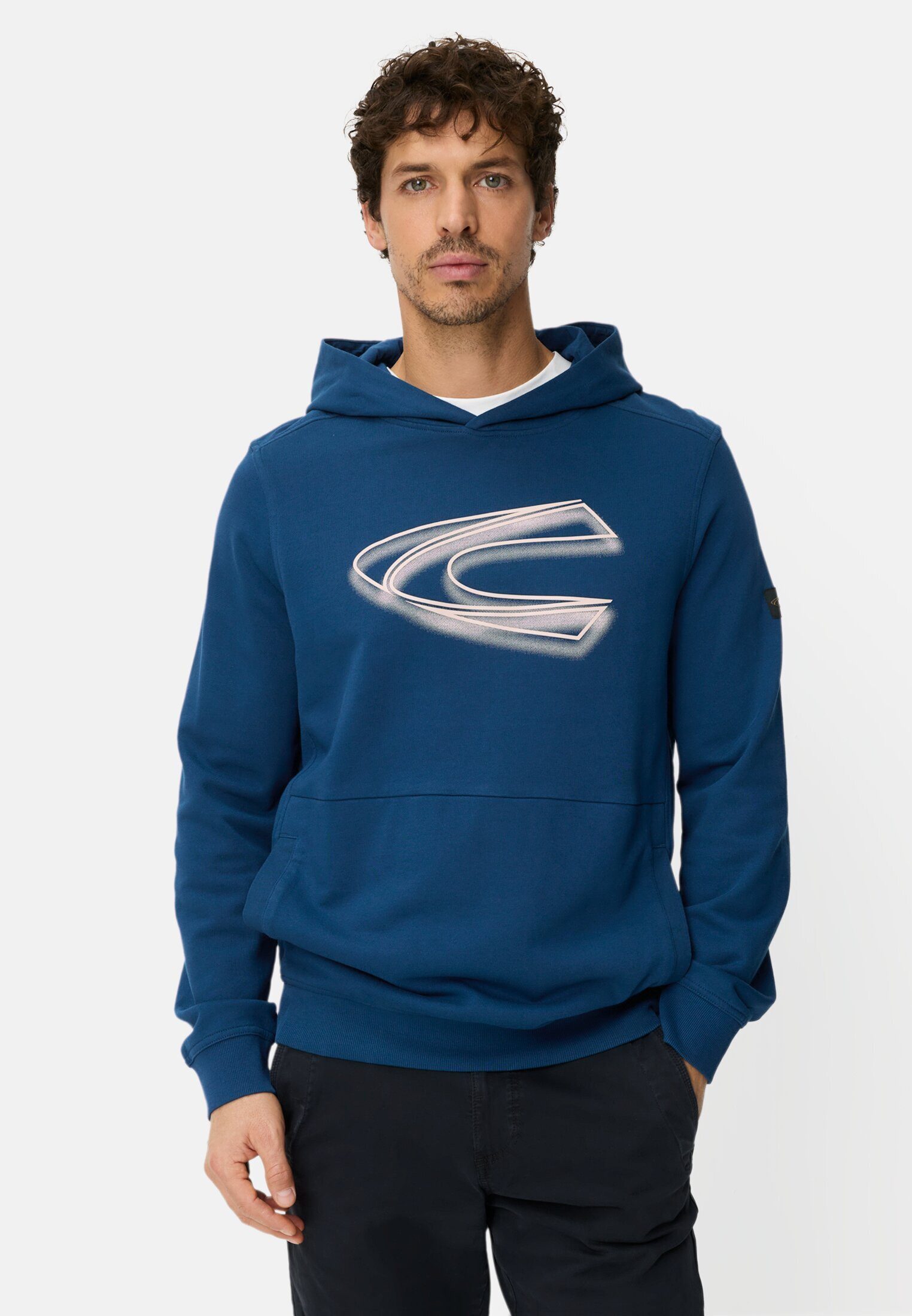 camel active Kapuzensweatshirt mit Kapuze Langarm (1-tlg)