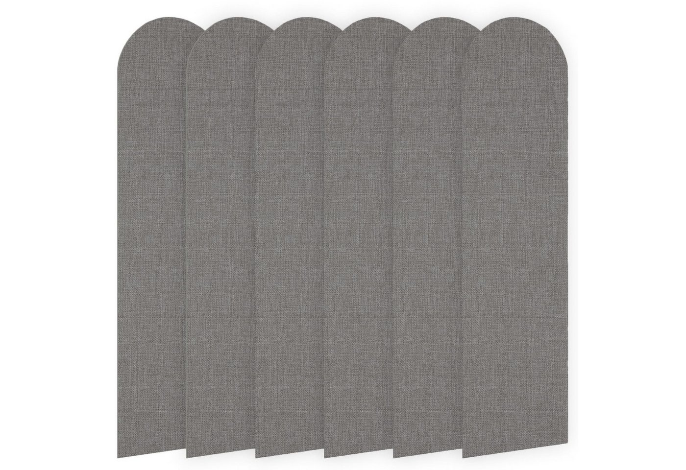 Diwzbyn 3D Wandpaneel 6er Set 3D-Wandpaneele 60 × 15 cm, 3D-Dekorations-Wandaufkleber, (6-tlg) Kinder-Stoßschutz-Schaumstoff-Wandpaneele