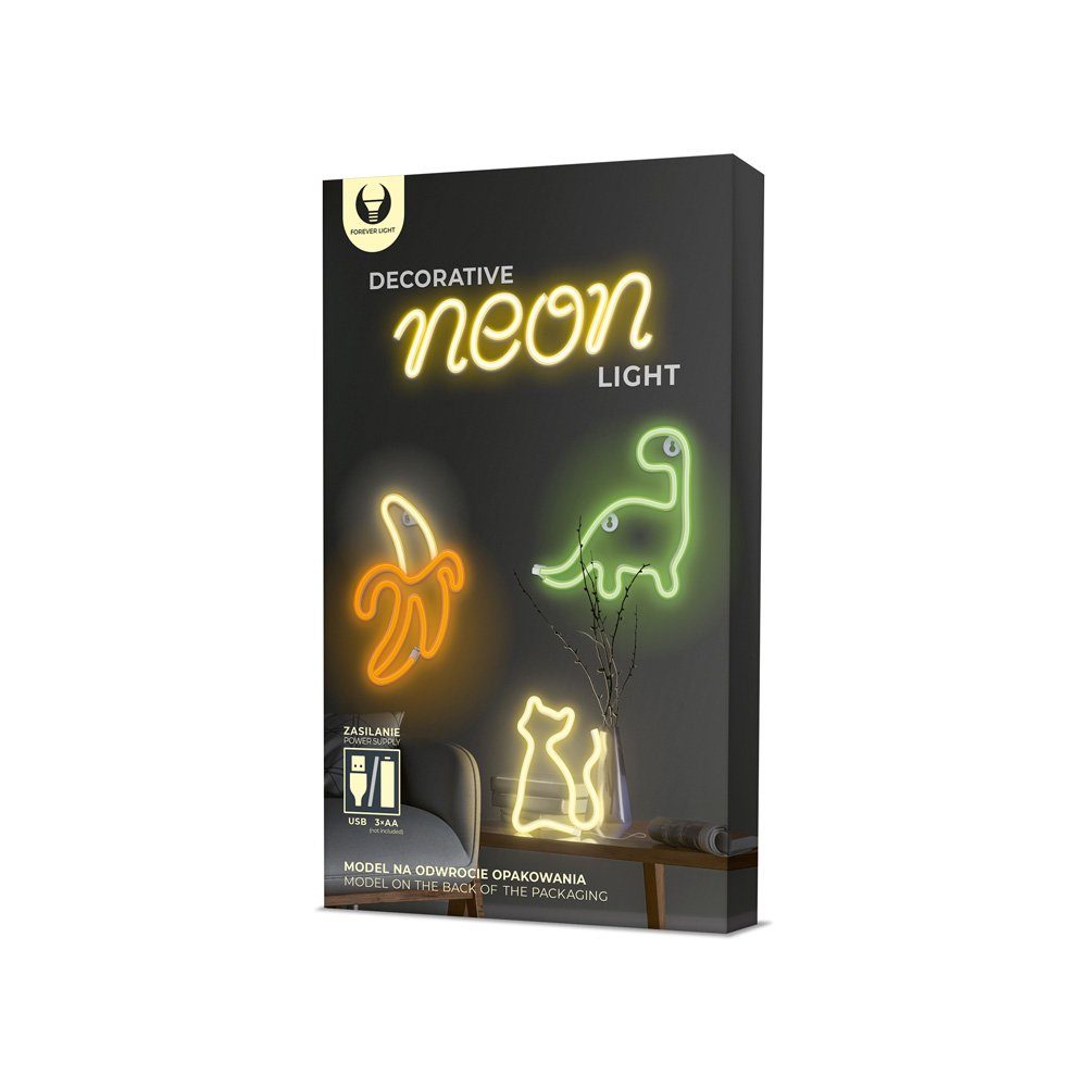 Forever Light LED Dekolicht LED Zeichen Licht Batterie / USB LED Licht Leuchtschild Nachtlicht
