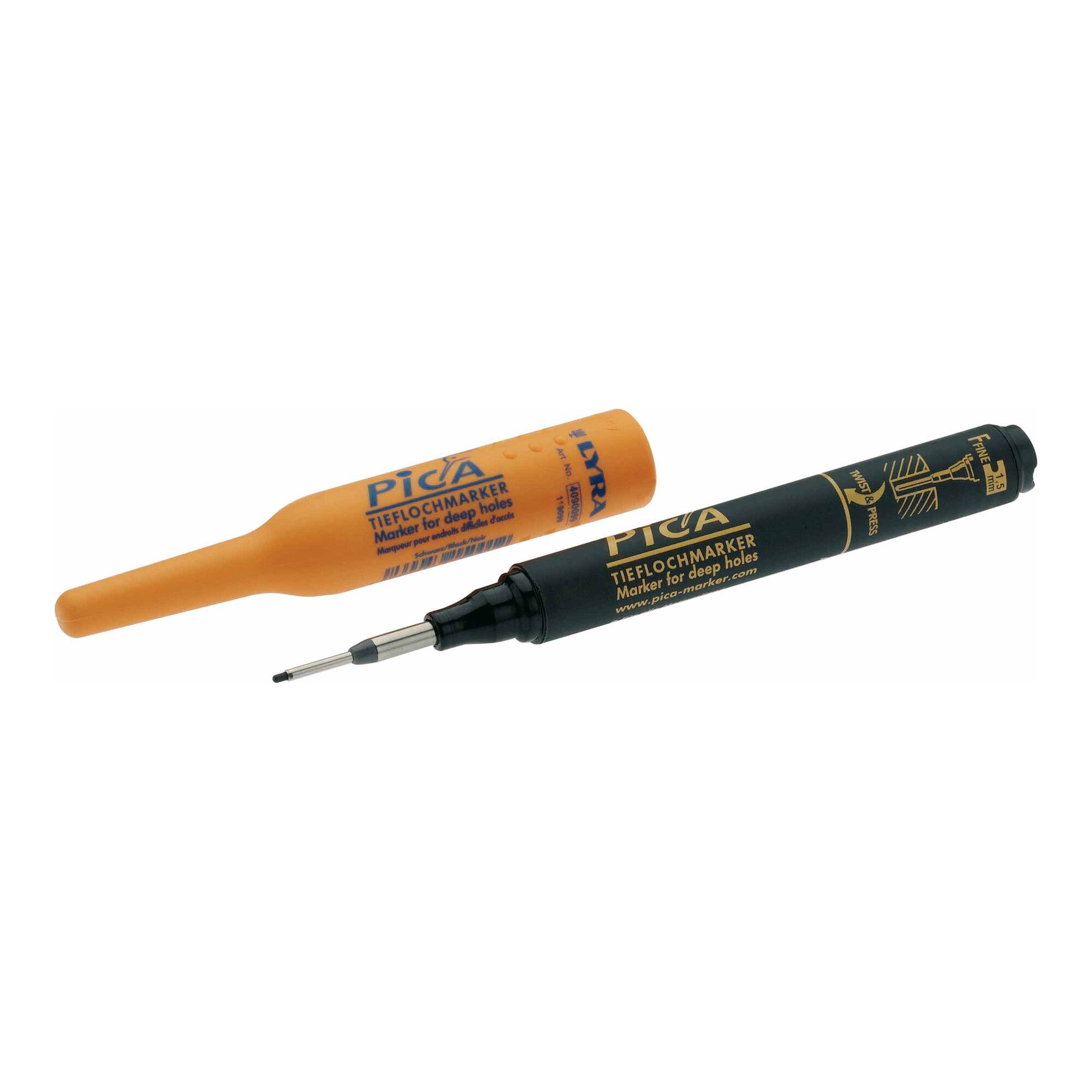 Cimco Wärmeleitpaste Cimco INK Tieflochmarker schwarz 21 2183