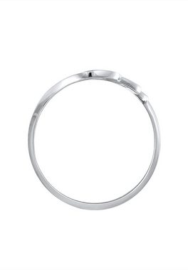 Nenalina Fingerring Basic Wellen Geschwungen Schlicht 925 Silber