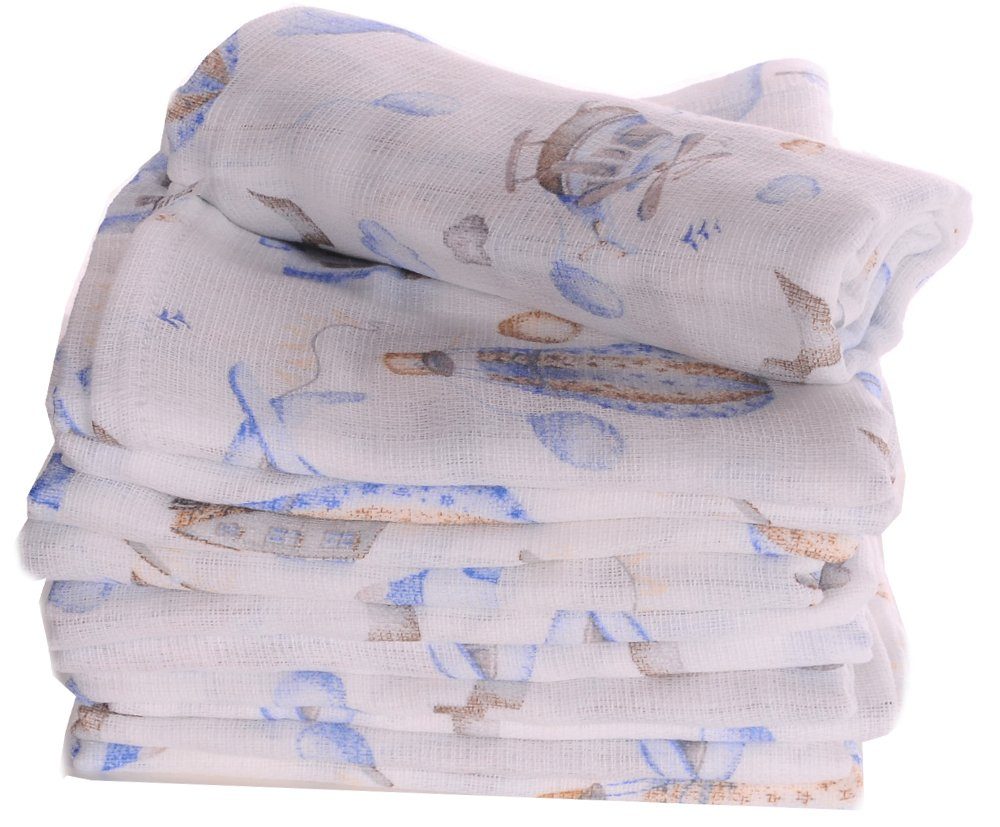Stoffwindeln Spucktücher Baby Mulltücher Mullwindeln 10er Pack Babytücher