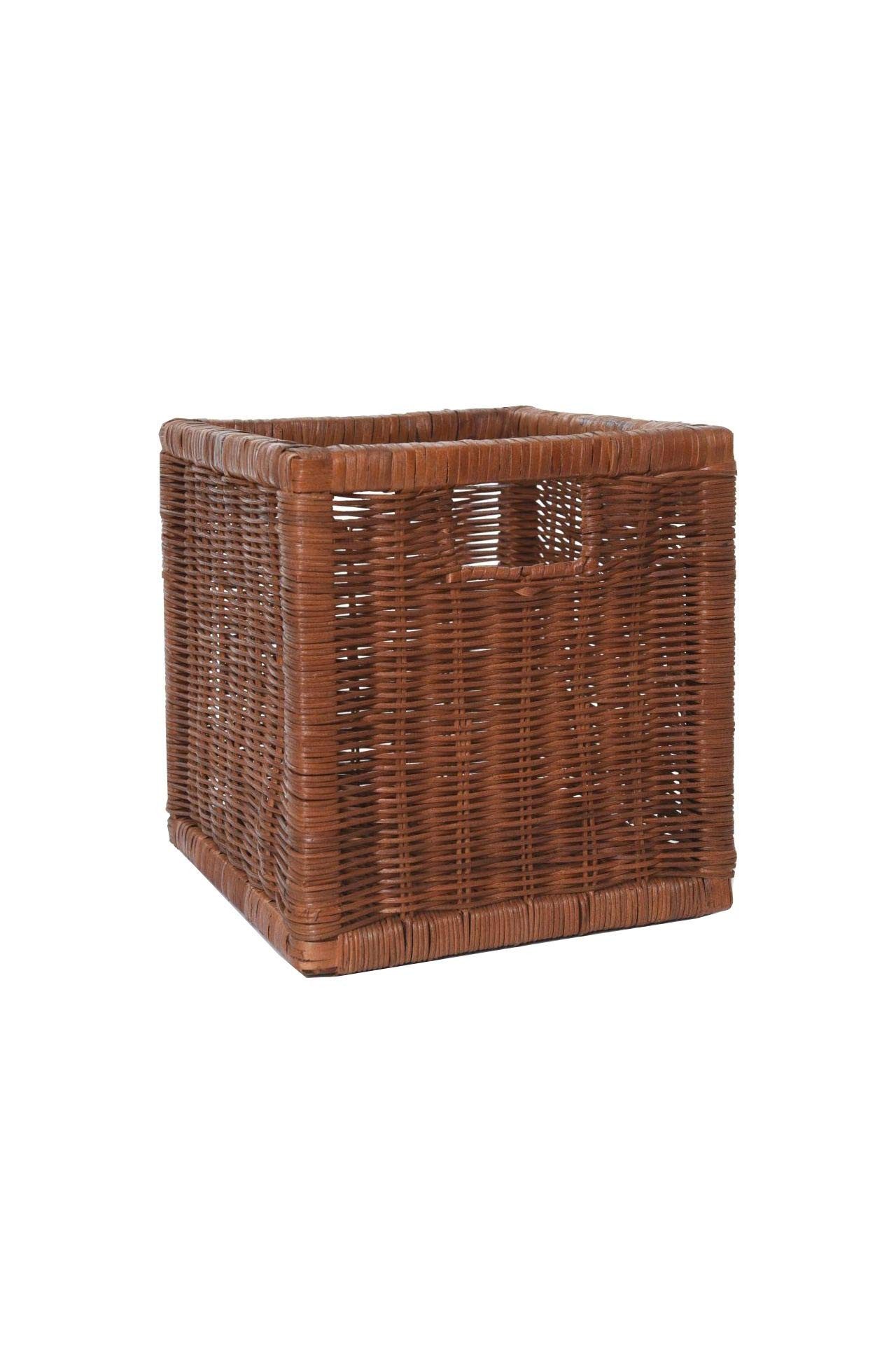 VIVANNO Regalkorb Rattan ATTRAKTIV - Braun günstig online kaufen