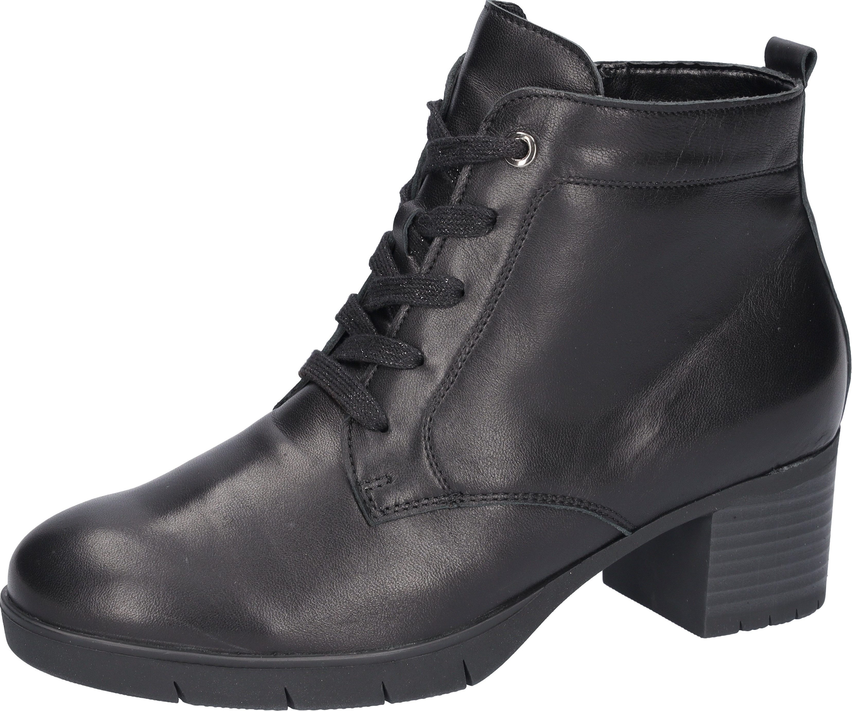 Waldläufer H-Nadja Stiefelette Schnürstiefelette, Schnürboots in Komfortweite H