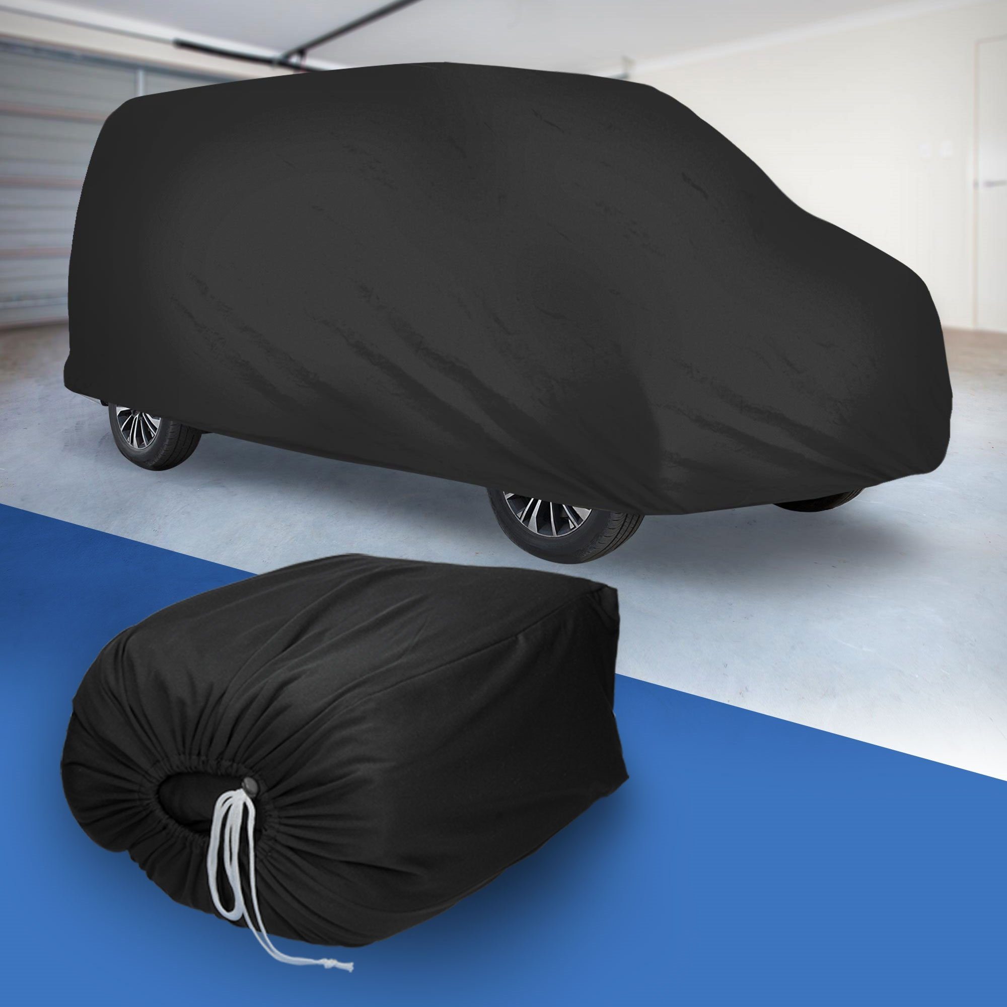 Auto Abdeckung Abdeckplane Stretch Cover Ganzgarage indoor für