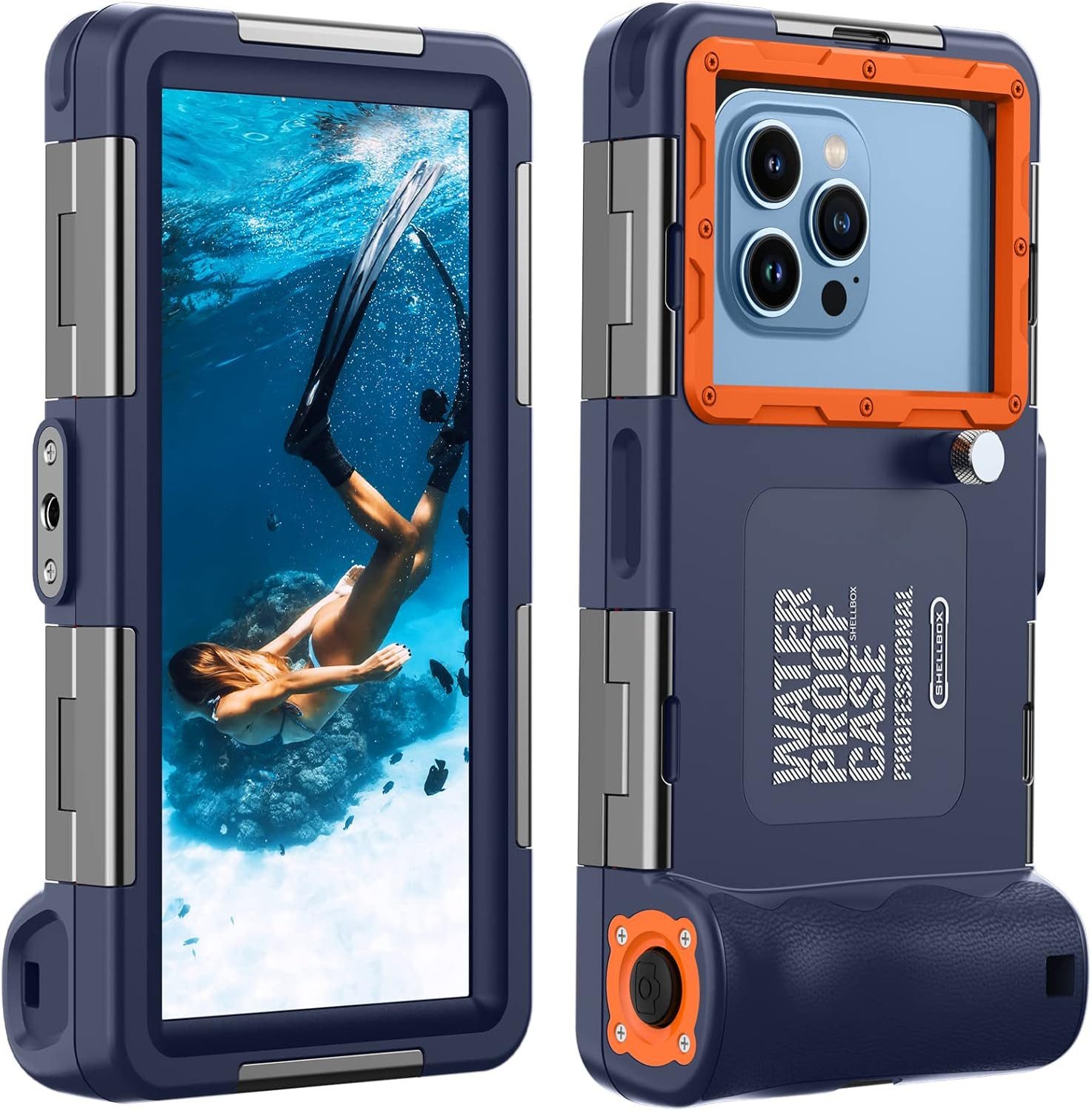 FELIXLEO Handyhülle Lanhiem Wasserdichte Handyhülle IPX8 Unterwasser Tasche 15M