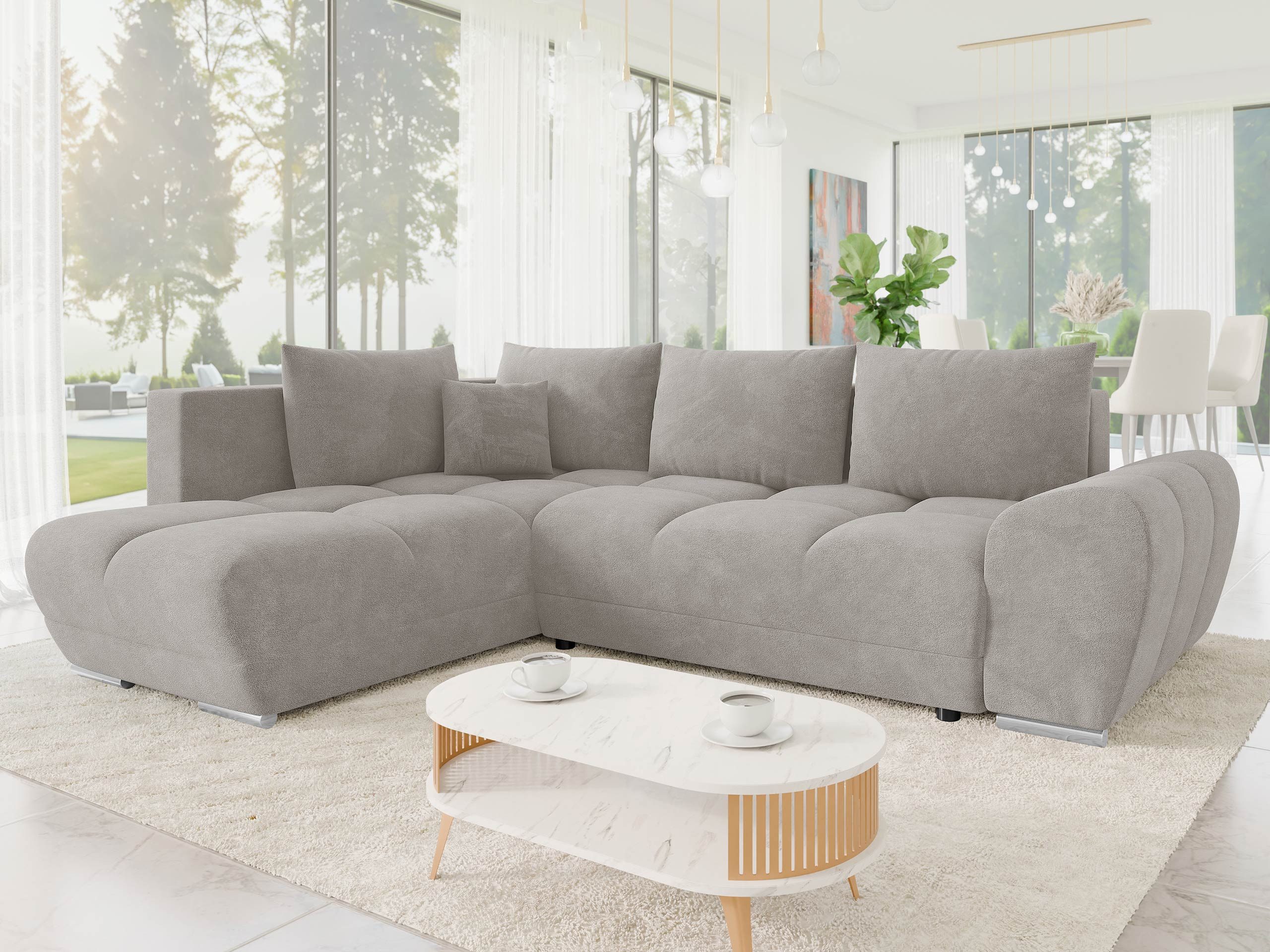 MIRJAN24 Ecksofa Forest, mit Schlaffunktion und günstig online kaufen