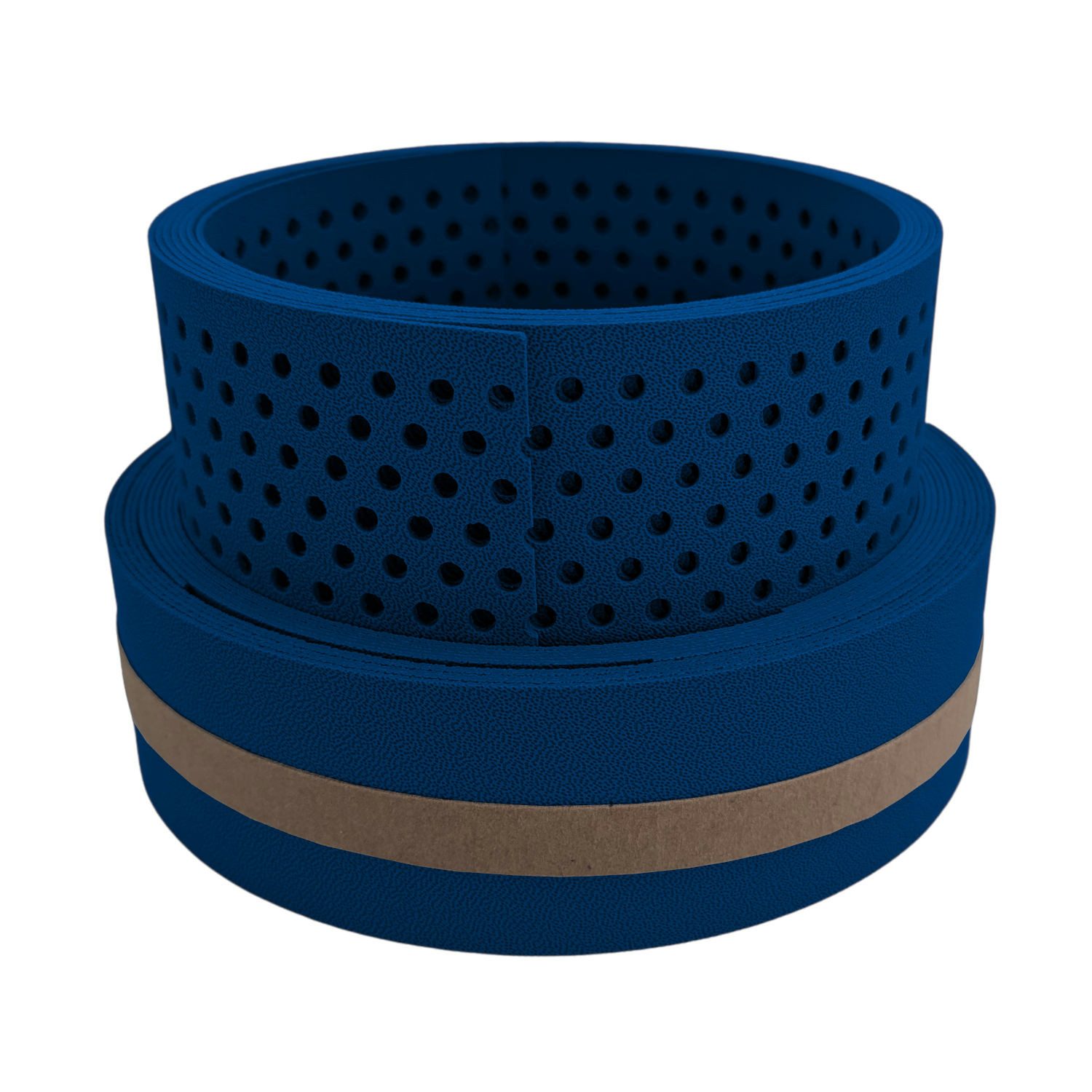 zaunzu Sichtschutzstreifen Premium Akzentstreifen Set DUO Enzianblau 2,55m, (1x Einzelstreifen, (Ein Einzelstreifen besteht aus 3 Akzentstreifen), 5 Jahre garantierte Farbechtheit