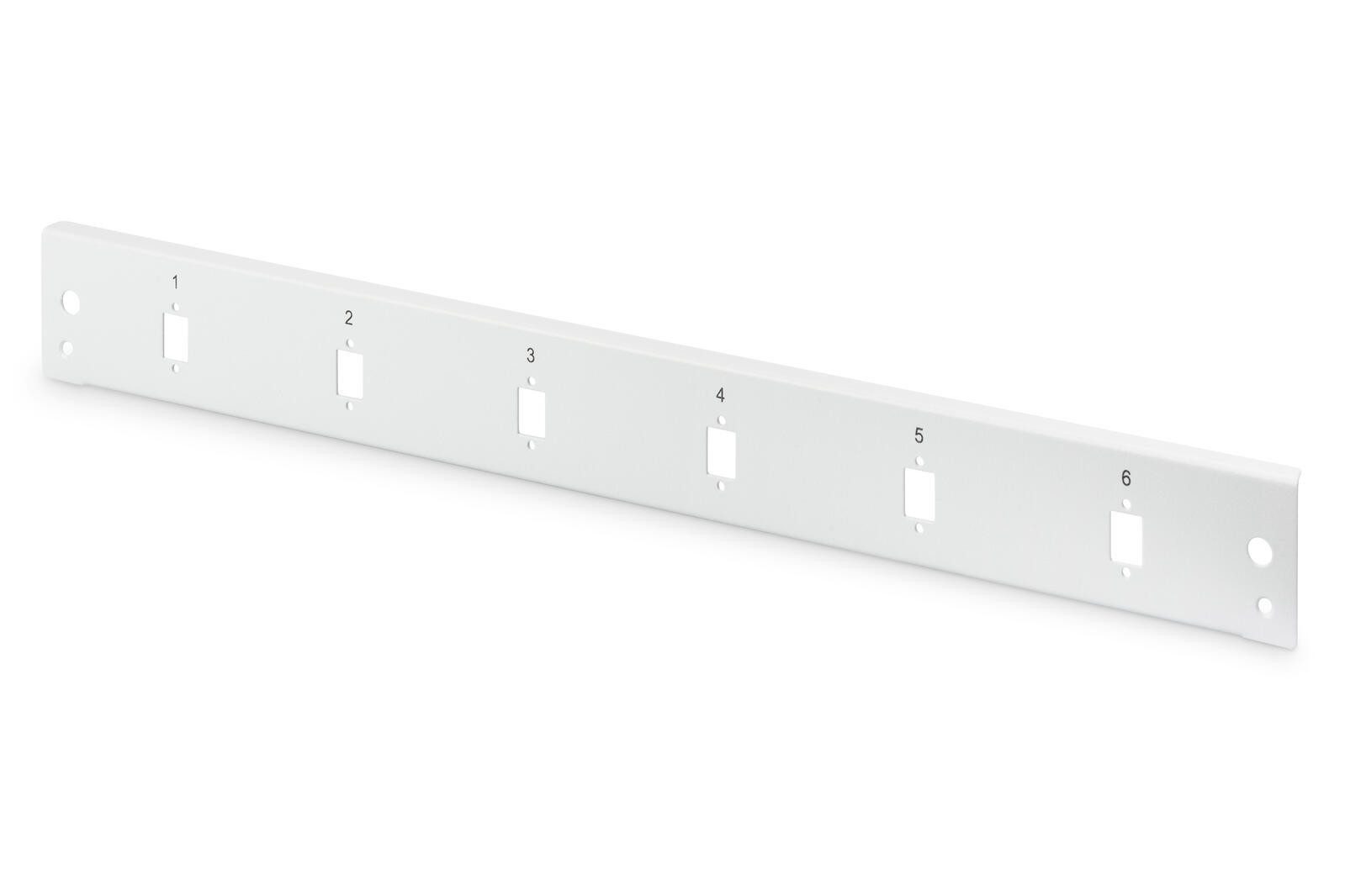 Digitus Glasfaser Spleißbox Frontblende, Schnellverschluss Netzwerk-Switch