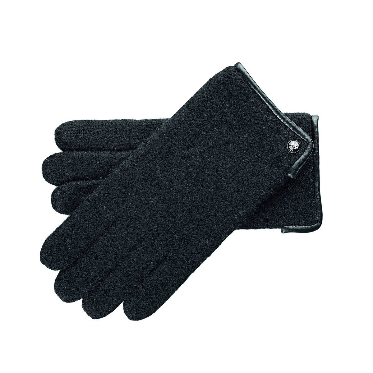 Strickhandschuhe Handschuhe für Herren in schwarz