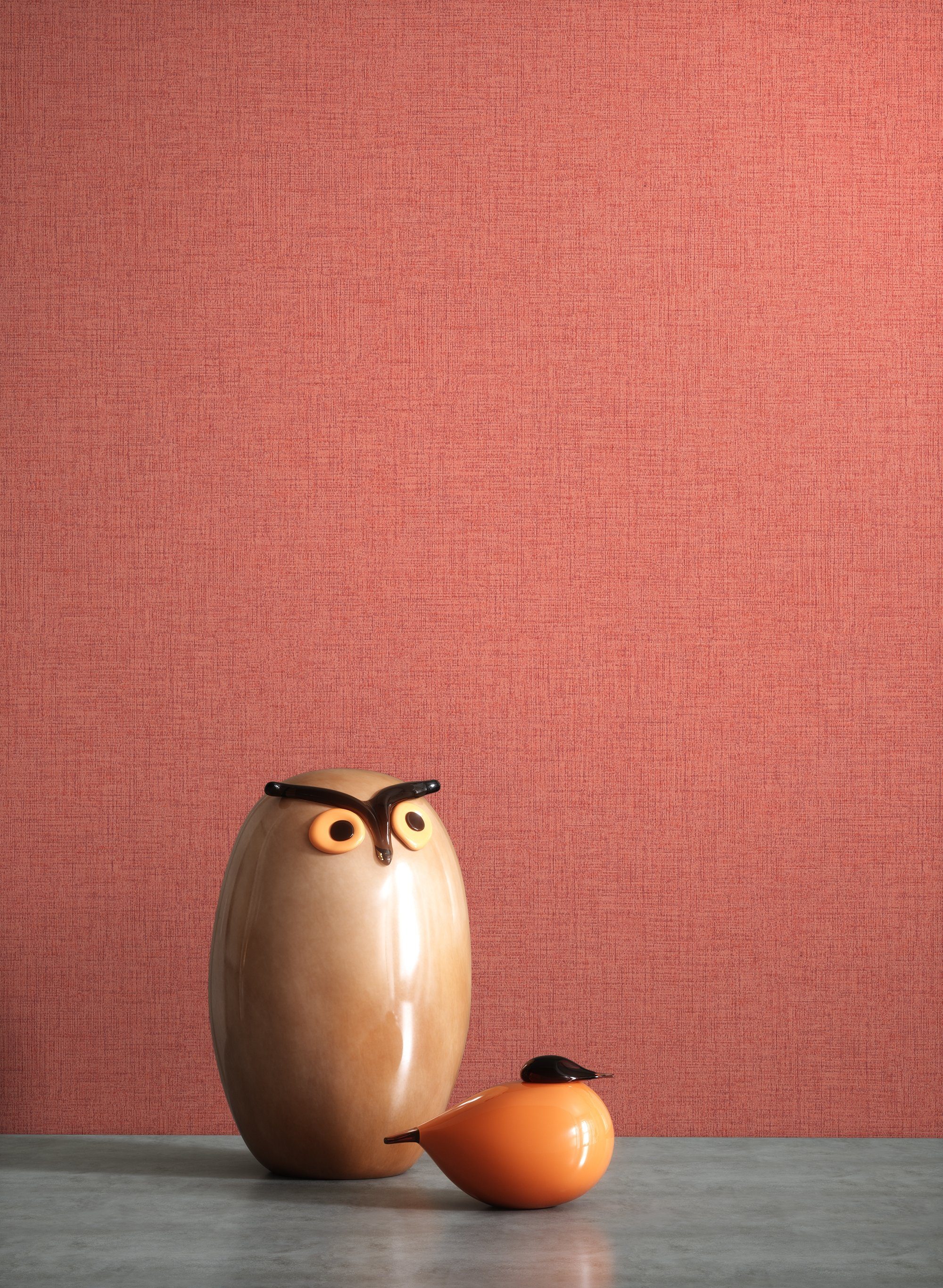 Newroom Vliestapete, Rot Tapete Struktur Modern günstig online kaufen