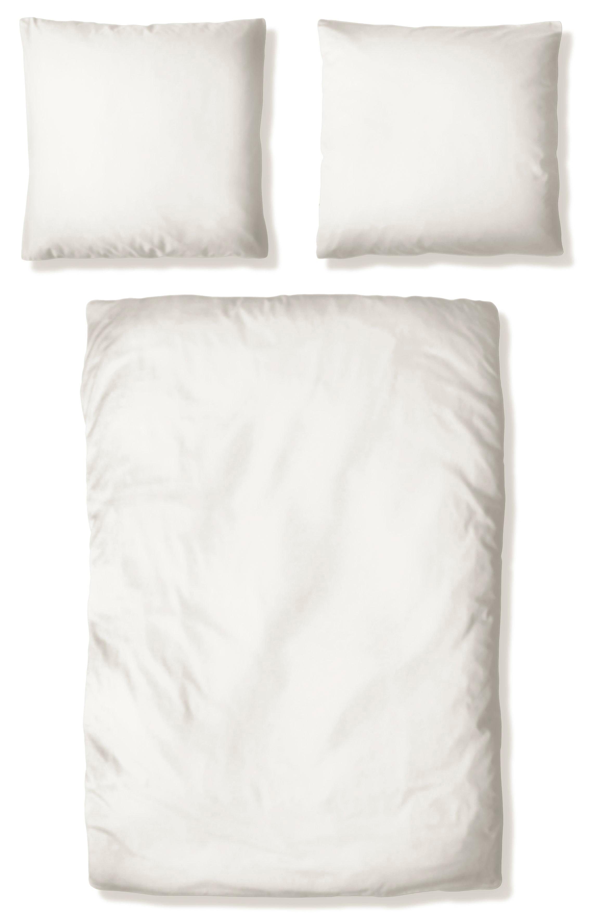 OTTO home Bettwäsche Mila in verschiedenen Premium Qualitäten, Satin (TC 220), 2 teilig, zeitlos elegante Uni Bettwäsche ab Gr. 135x200 cm – Bild 2 von 5