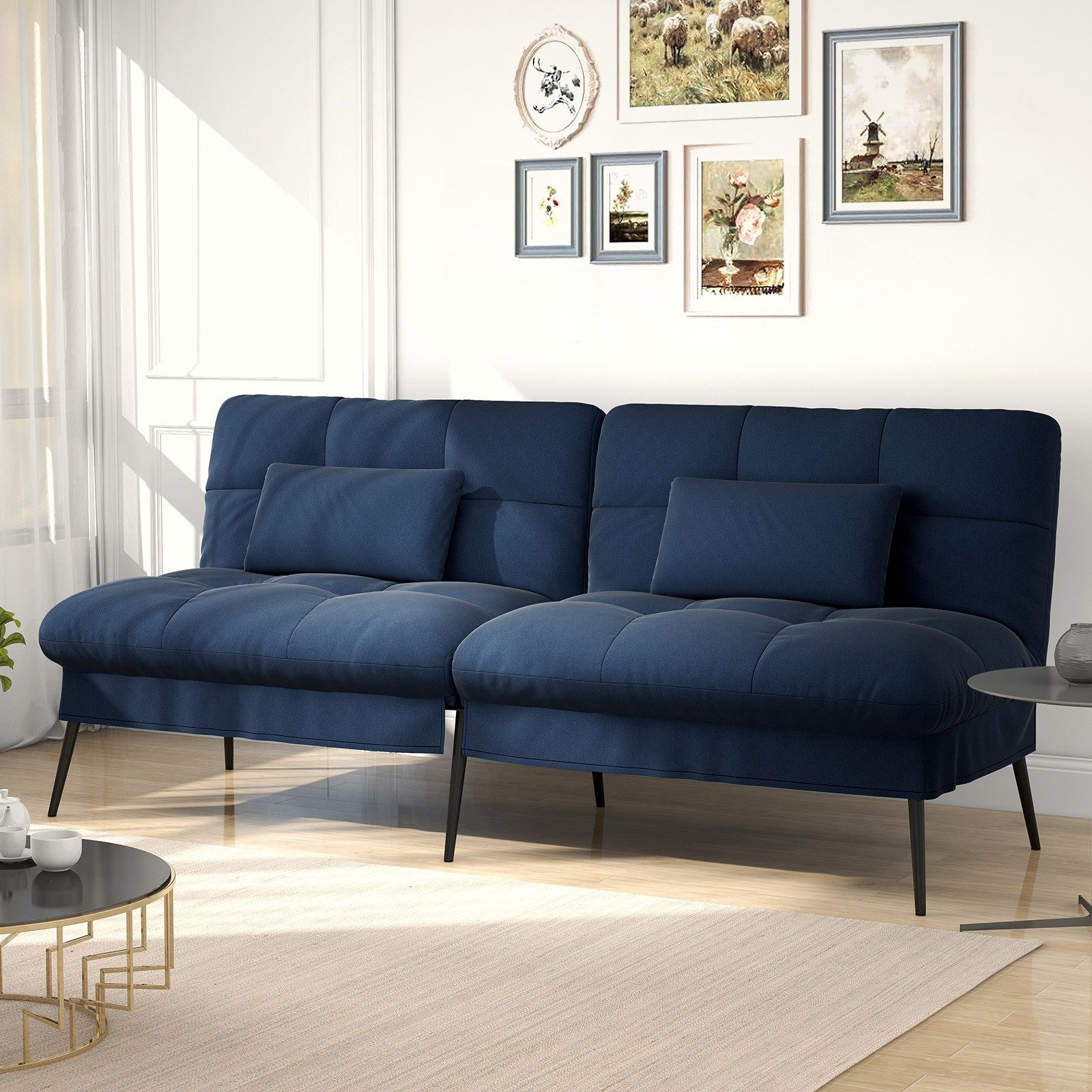 COMHOMA Schlafsofa Bettsofa mit Schlaffunktion, Klappsofa, günstig online kaufen