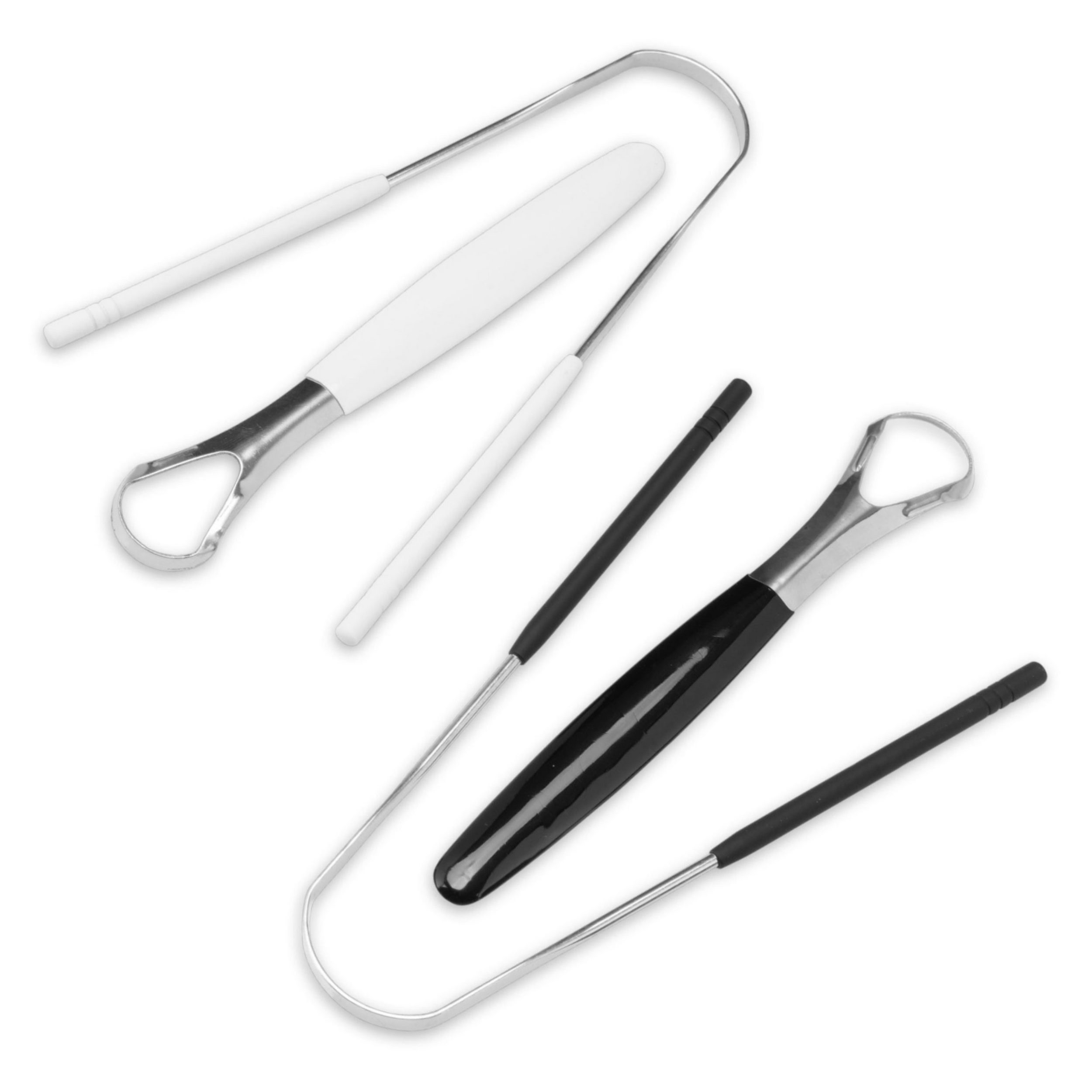 K-Pro Zungenreinigeraufsatz Zungenschaber, Zungenreiniger für frischen Atem, Set, 2er, zungenpflege mundgeruch, zungenreinigung tool