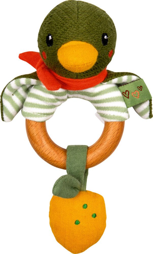Rasselring Holz-Ringrassel Ente - Little Wonder