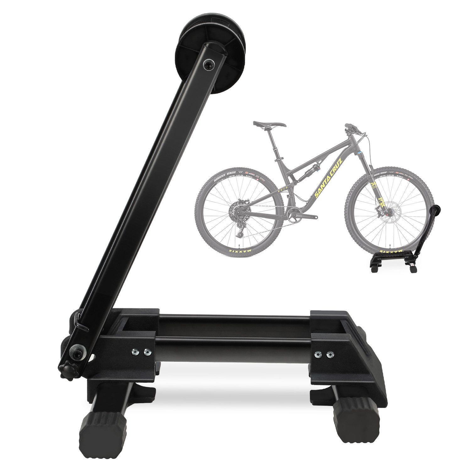 Fahrradhalter Fahrradständer Kohlenstoffstahl für Räder von 20" bis 29"