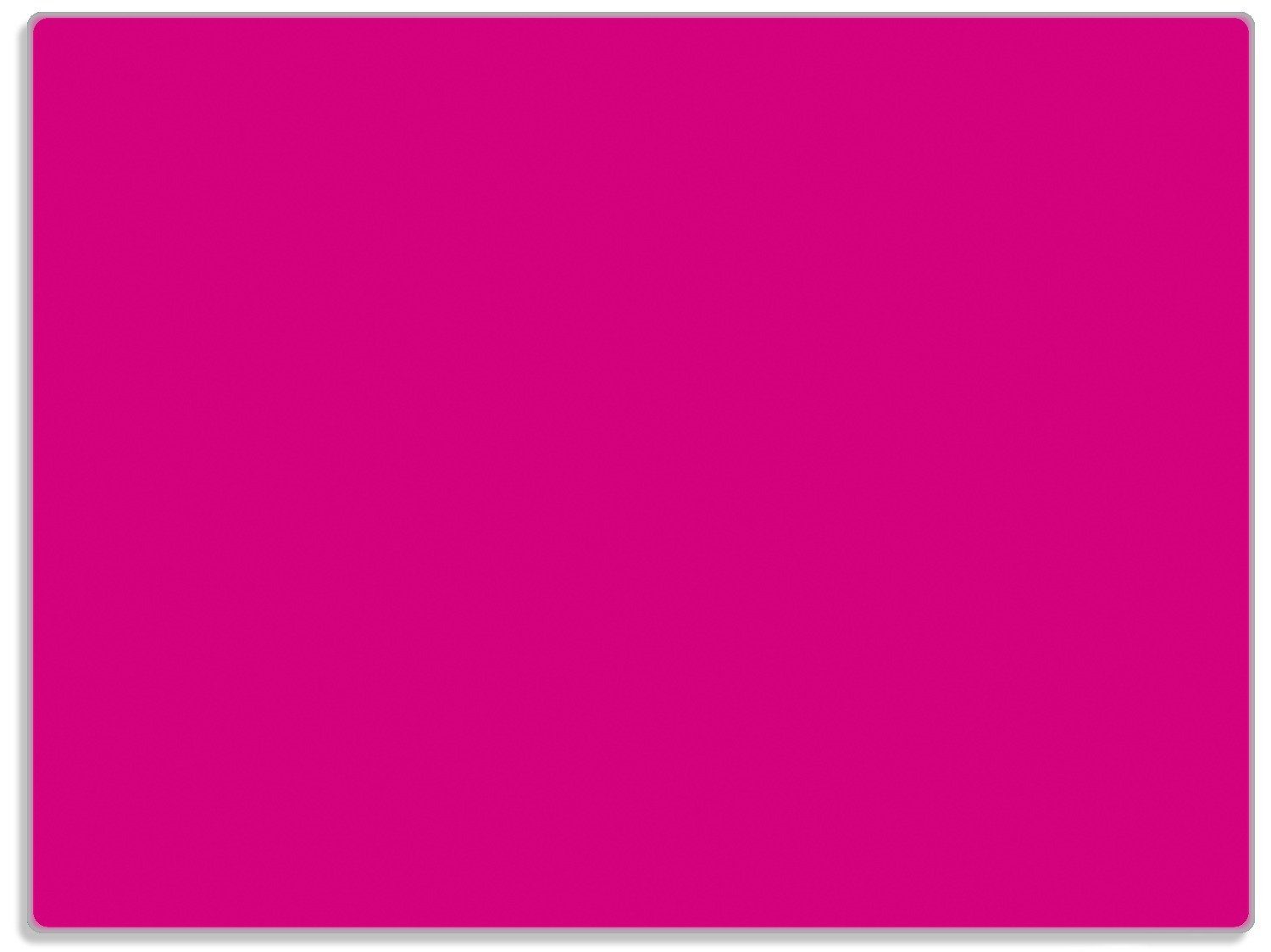 Wallario Schneidebrett Pink, ESG-Sicherheitsglas, (inkl. rutschfester Gummifüße 4mm, 1-St), 30x40cm