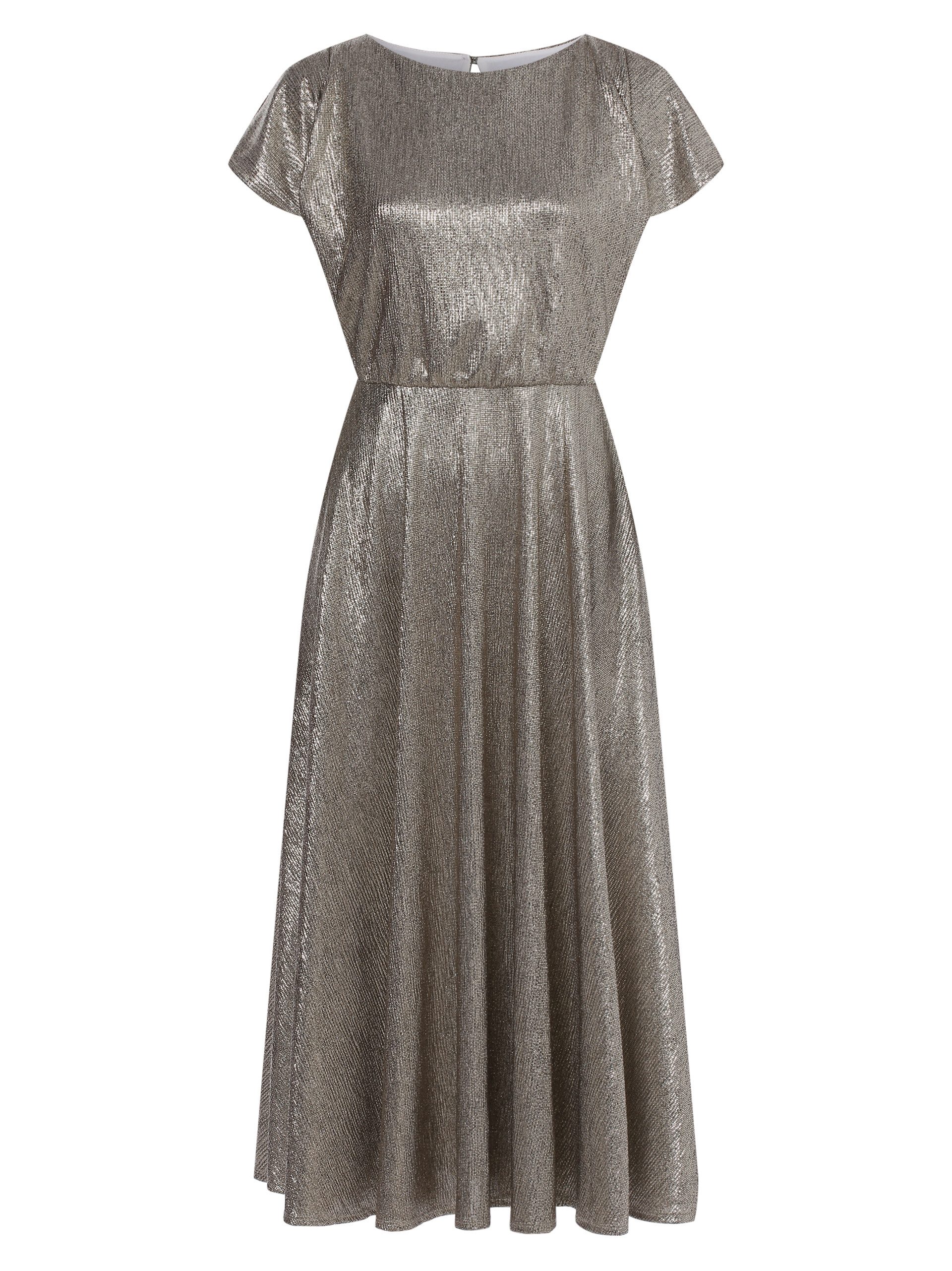 Abendkleid - Cocktailkleid aus schimmerndem Jersey
