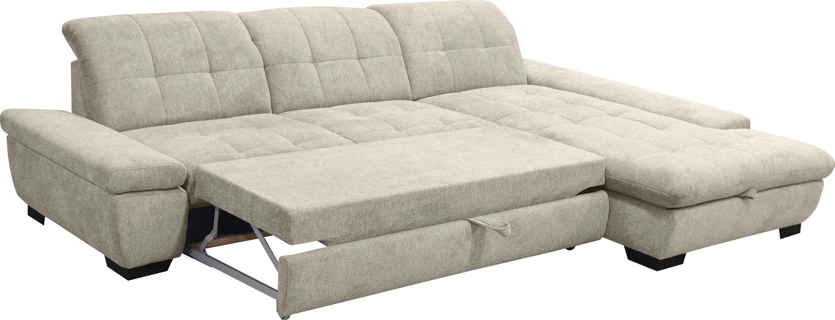 alina Ecksofa Salima, Inklusive Rückenlehnenverstellung