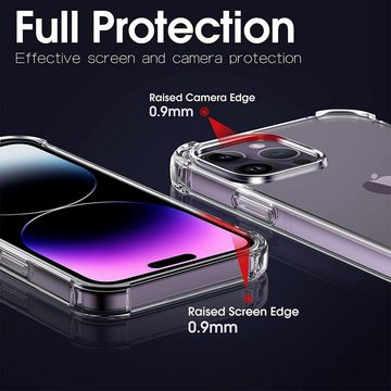 CoolGadget Handyhülle Anti Shock Rugged Case für Apple iPhone 14 Pro Max 6,7 Zoll, Slim Cover Kantenschutz Schutzhülle für iPhone 14 Pro Max Hülle Bumper