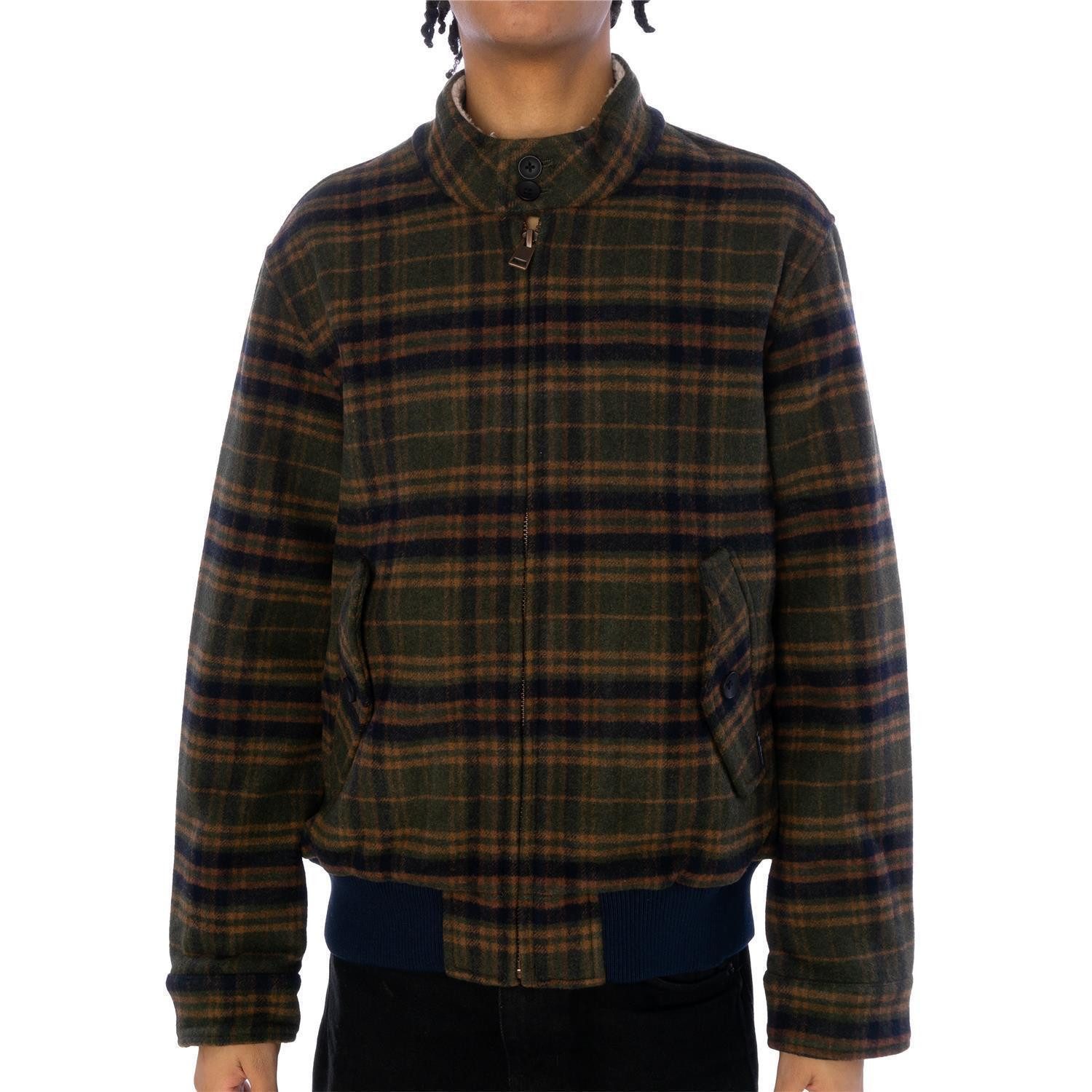 Ben Sherman Wolljacke Jacke Ben Sherman Wool Check Harrington