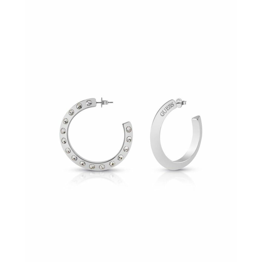 Ohrring-Set Steel hoop earrings Hoops Don`t Lie JUBE01489JWRH - Diameter: 3 cm