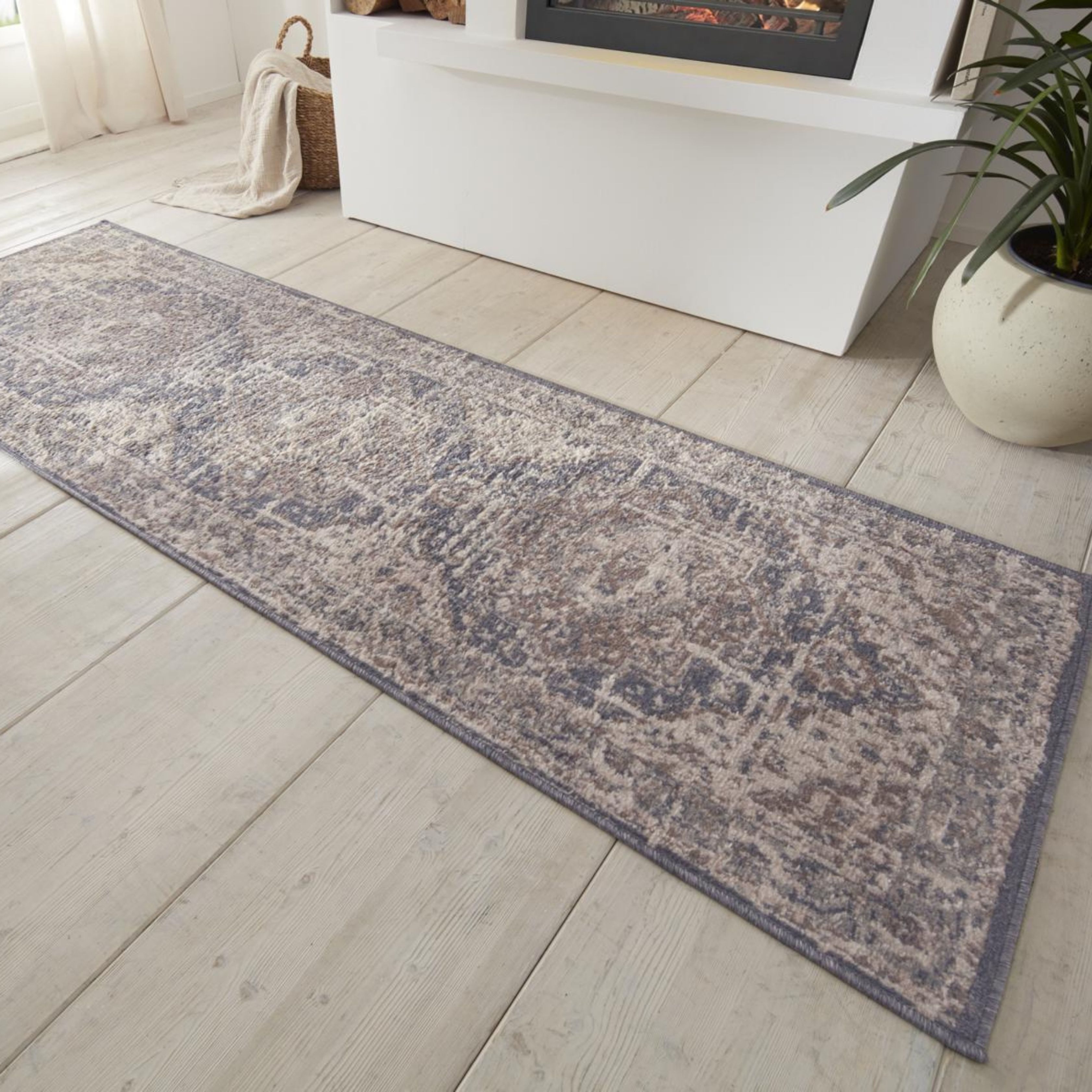 HANSE Home Teppich Sand, rechteckig, Höhe: 8 mm, Kurzflor, Läufer, Orient, Vintage, Wohnzimmer, Schlafzimmer, Esszimmer