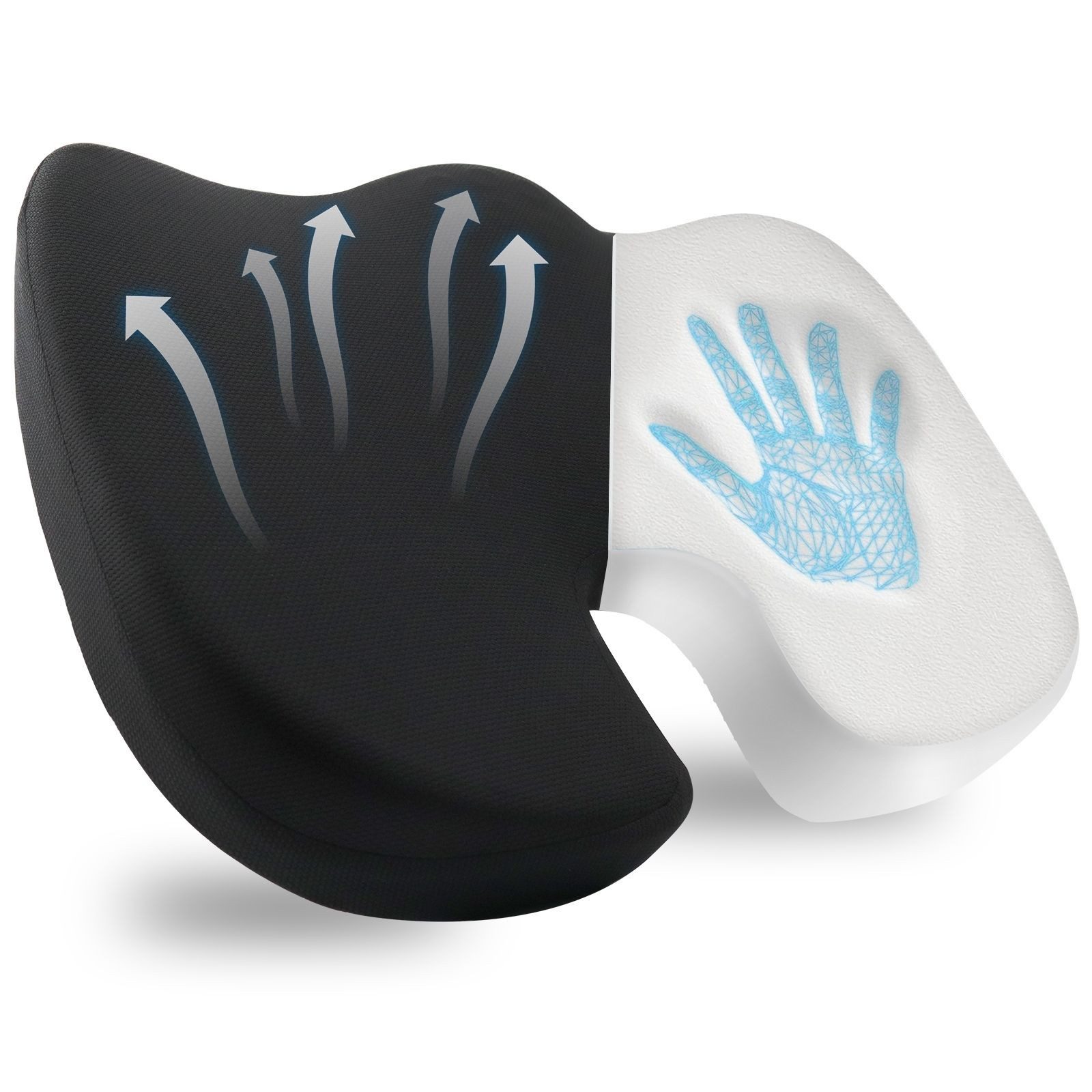 Allyson Sitzkissen Ergonomisches Steißbeinkissen, Orthopädisches Sitzkissen günstig online kaufen