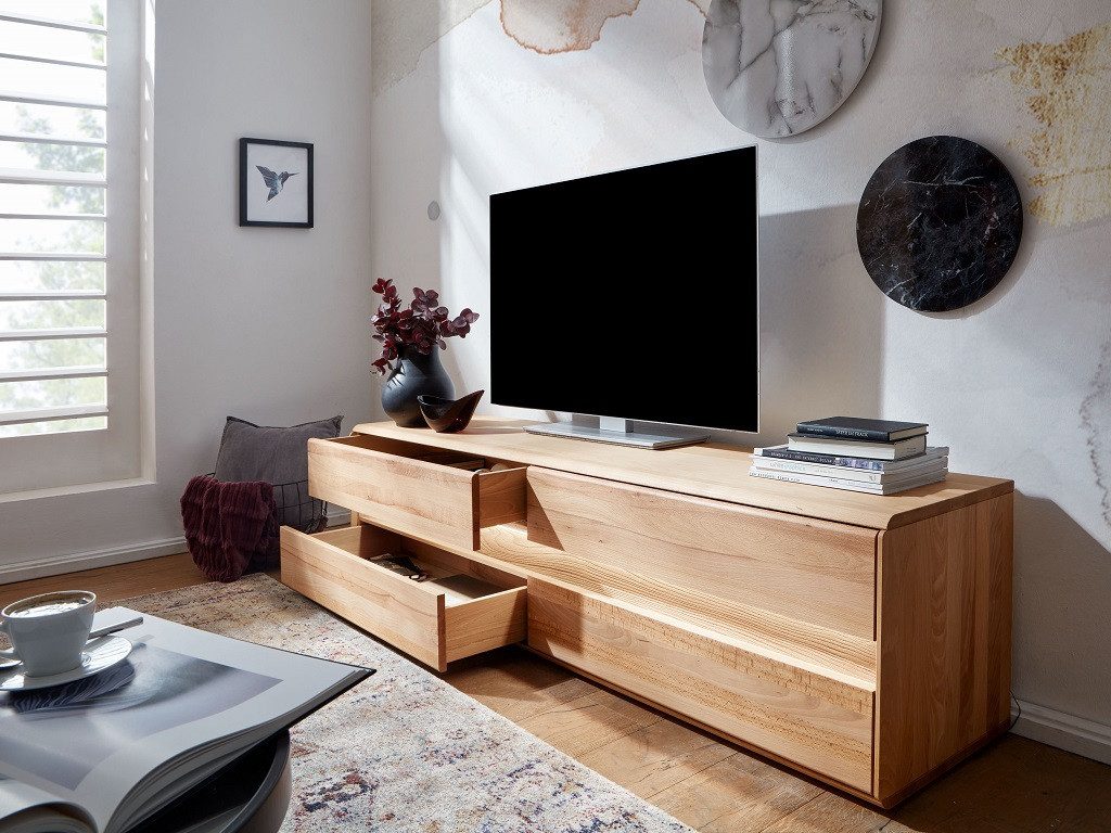 Main Möbel TV-Board TV Element Lowboard 184x48cm Kernbuche Berlin