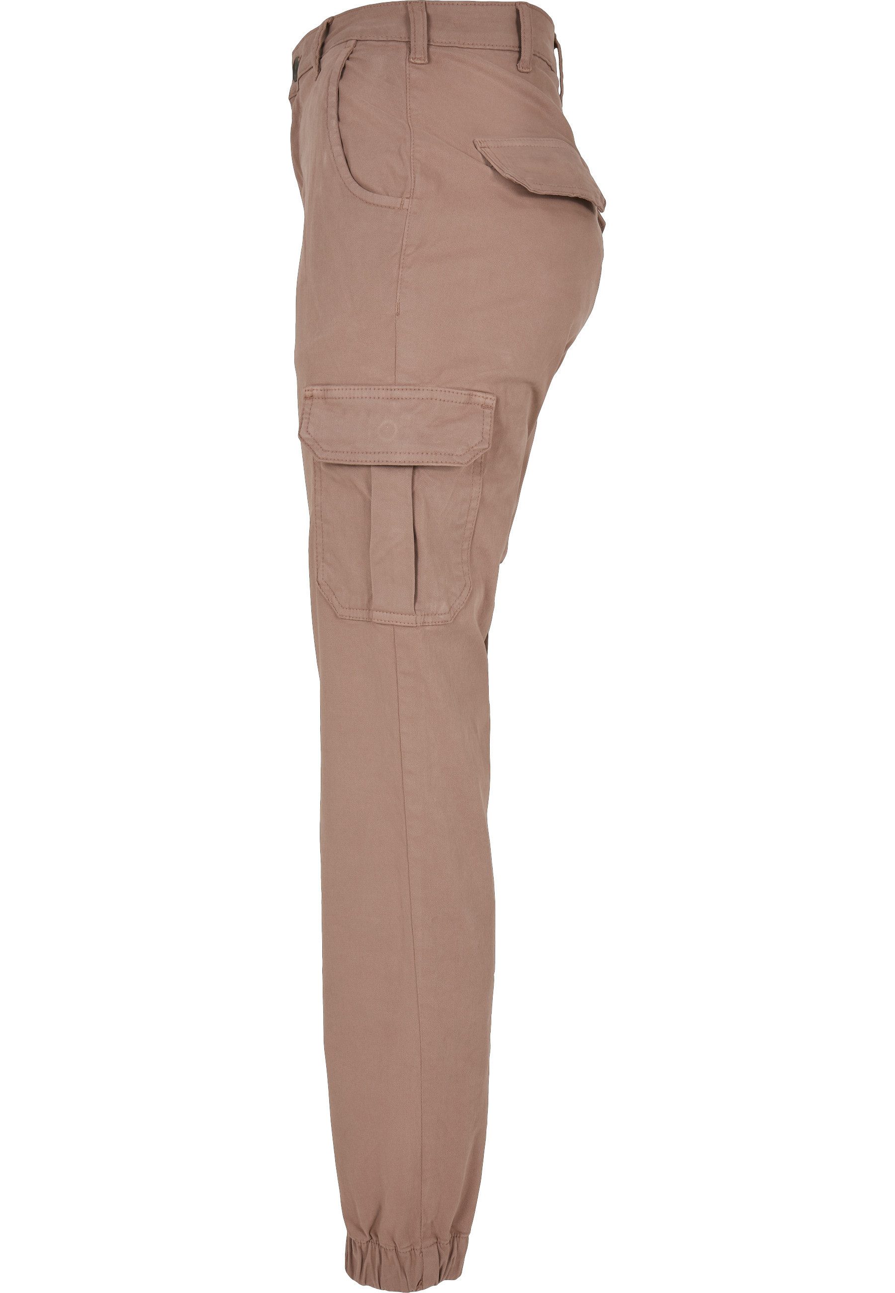 URBAN CLASSICS Cargohose Urban Classics Damen Ladies High Waist Cargo Pants (1-tlg)