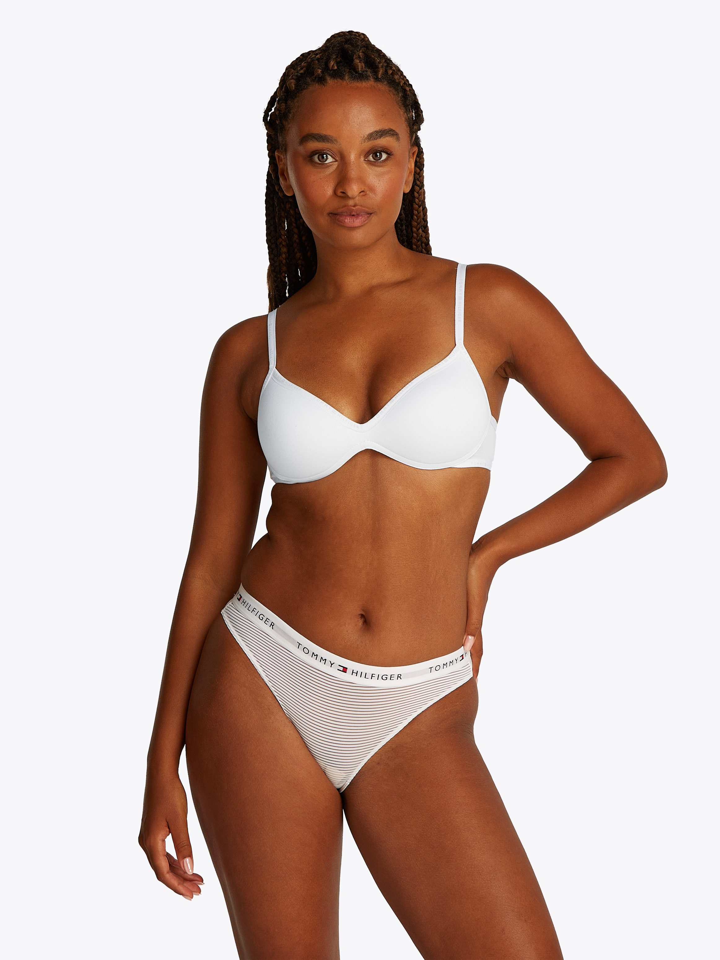 Tommy Hilfiger Underwear Push-up-BH WIRELESS PUSH UP BRA mit Logoschriftzügen an den Kanten